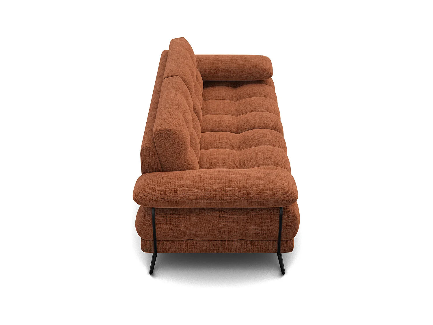 CANAPE BUBBARA 2,5 places, orange