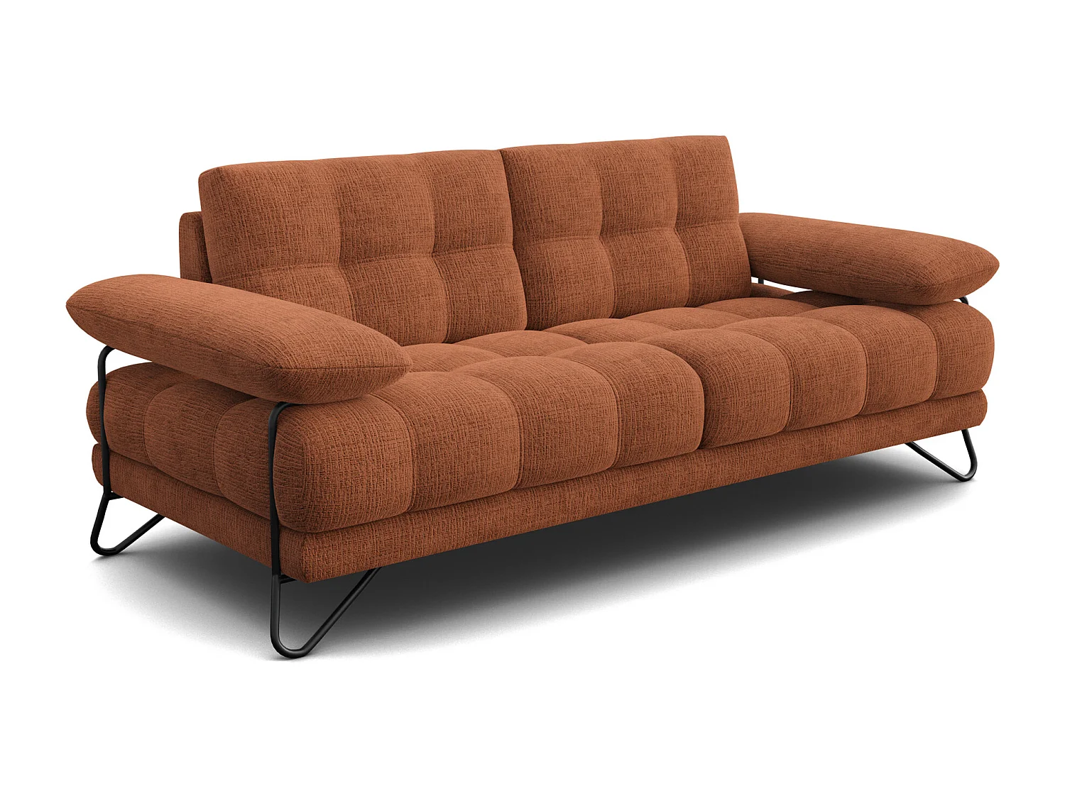 CANAPE BUBBARA 2,5 places, orange