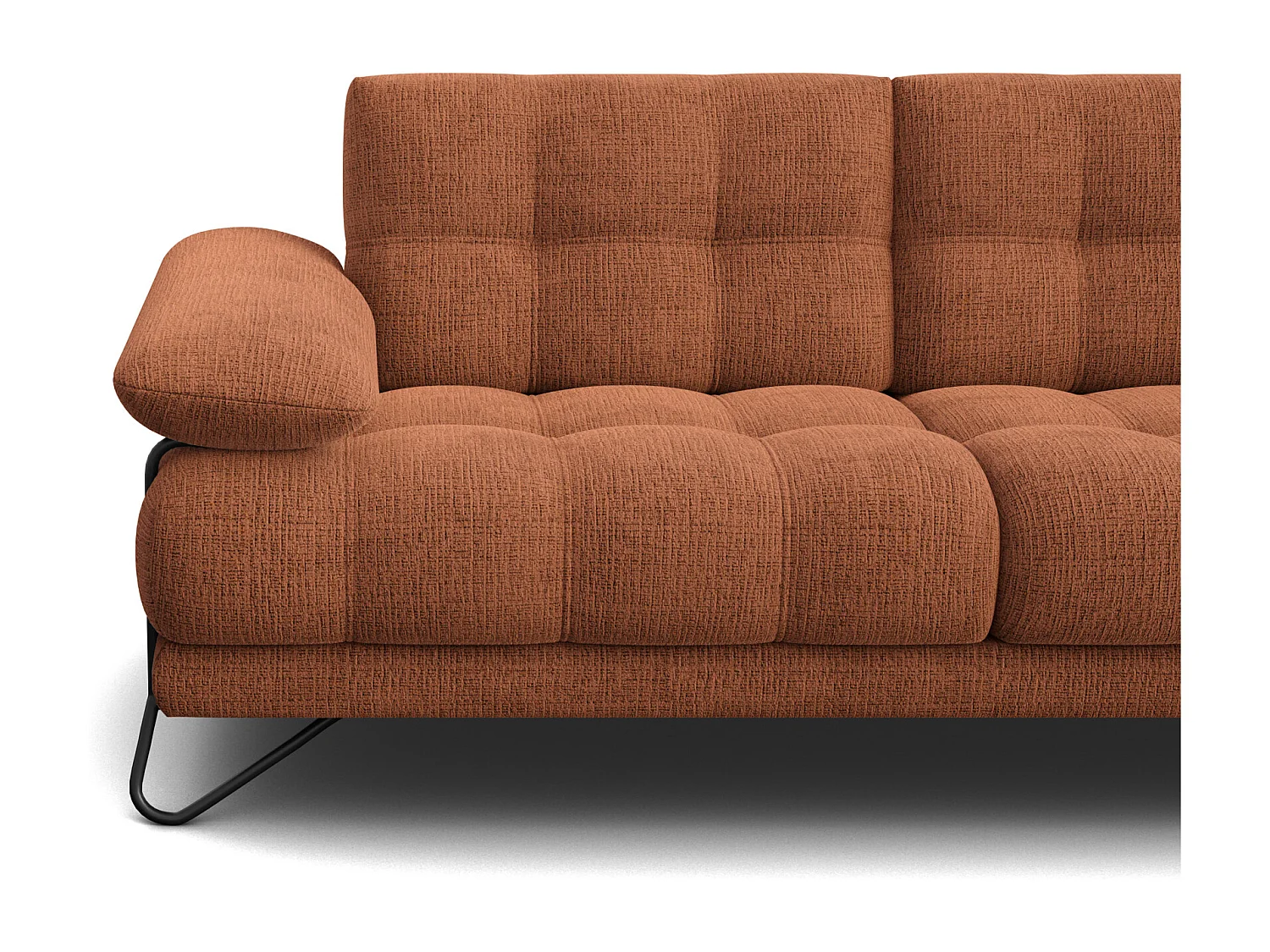 CANAPE BUBBARA 2,5 places, orange