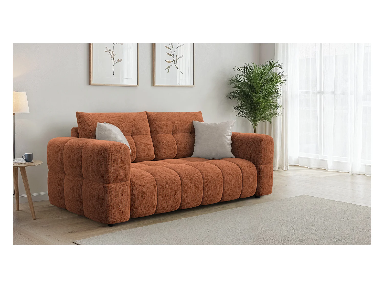 CANAPE CLOUDI 2,5 places, orange