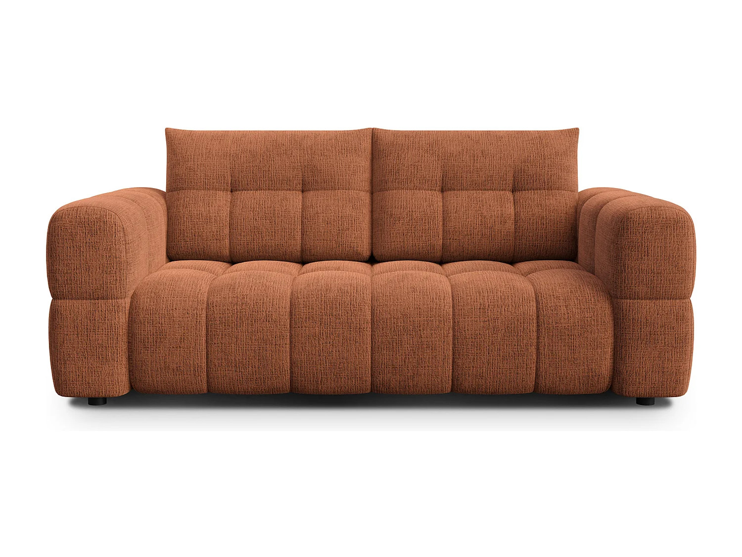 CLOUDI 2,5-Sitzer-Sofa, rostrot