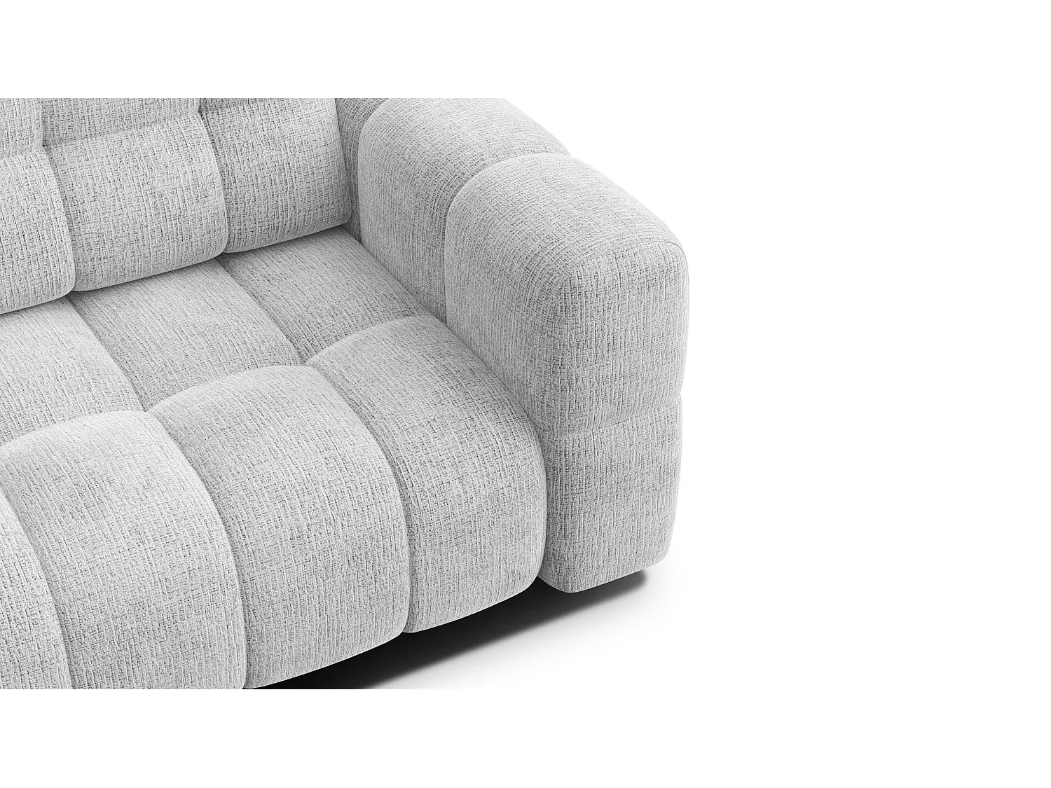 CLOUDI 2,5-Sitze-Sofa, hellgrau