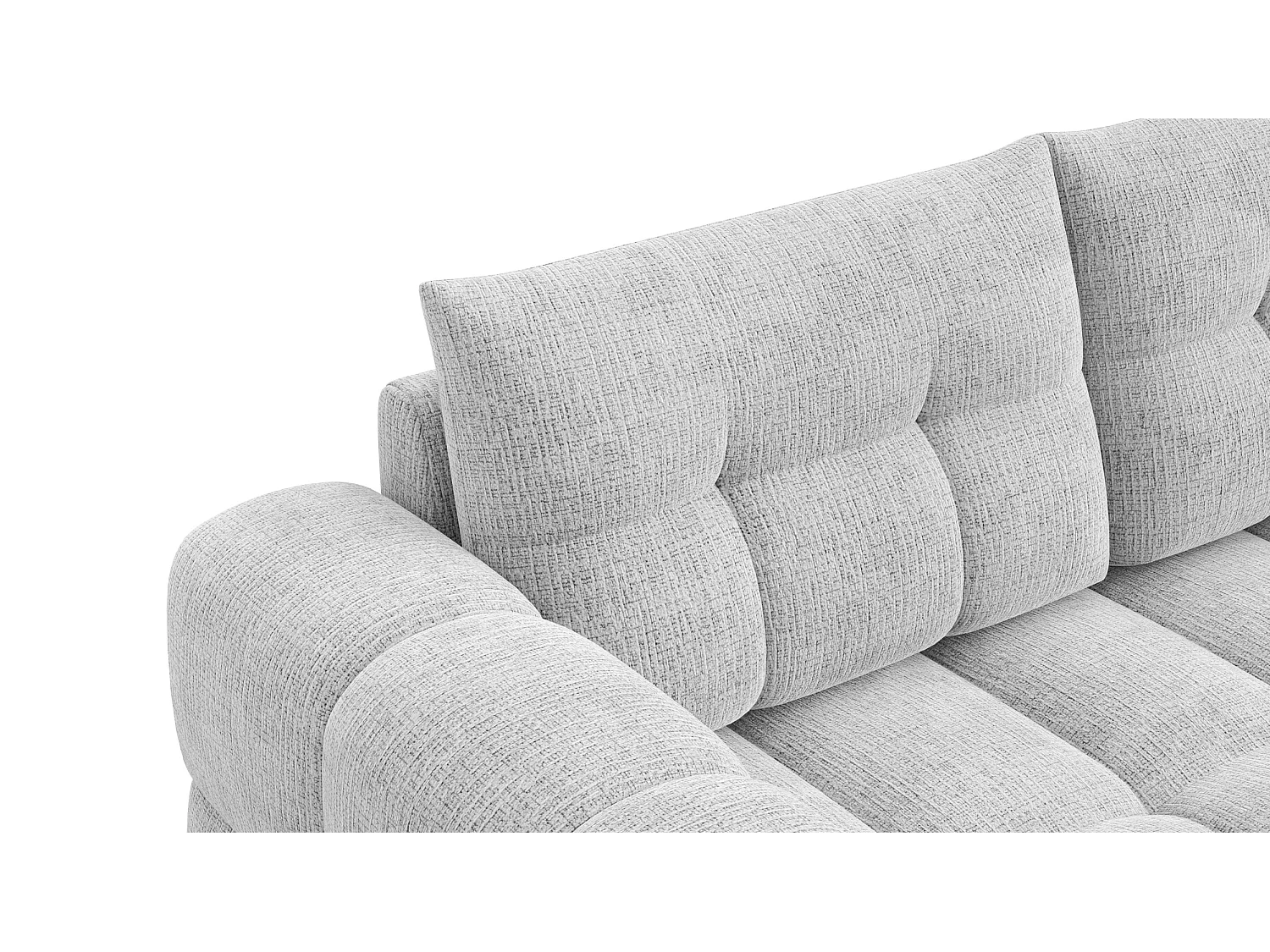 CLOUDI 2,5-Sitze-Sofa, hellgrau