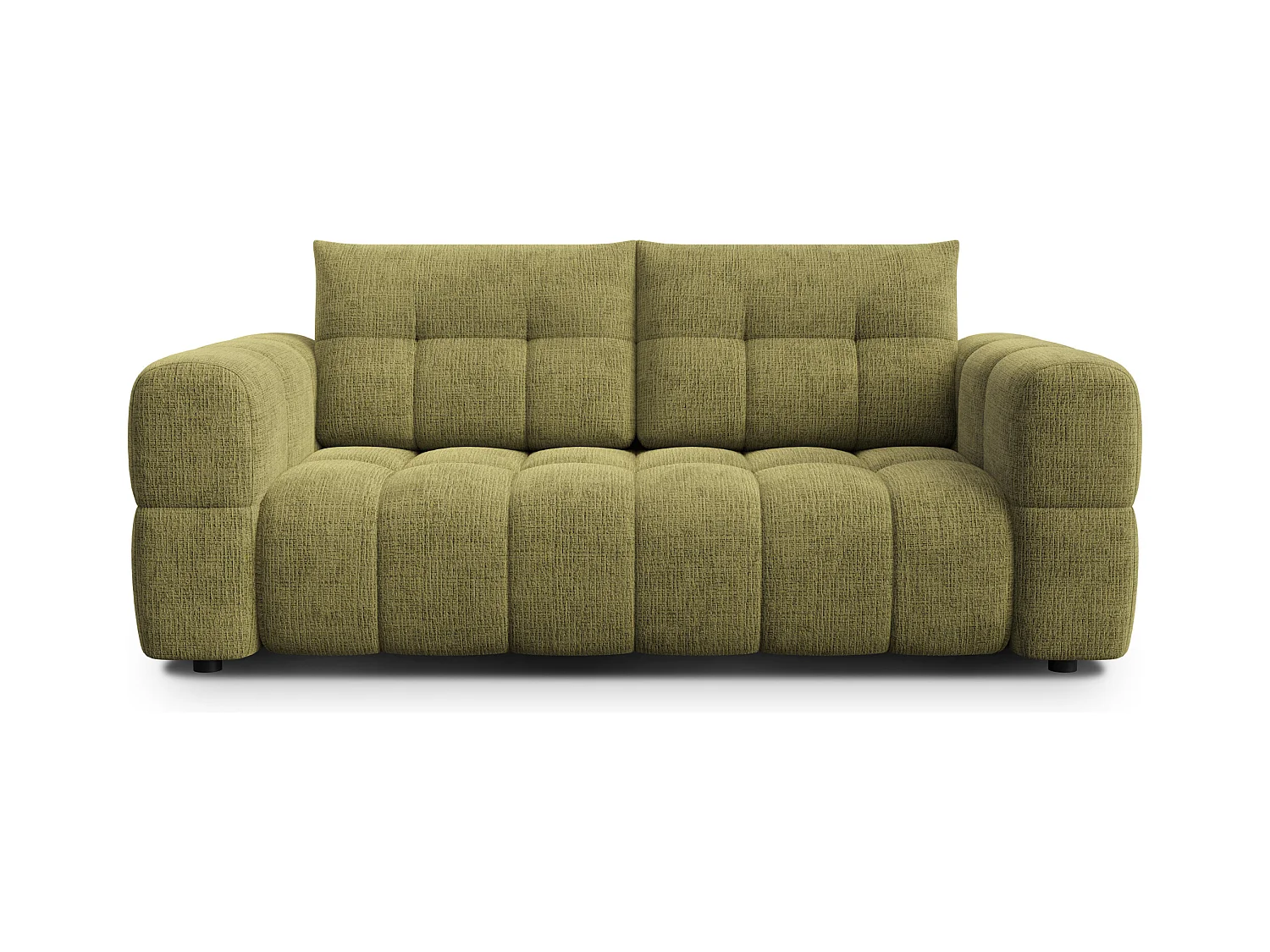 CANAPE CLOUDI 2,5 places, vert olive