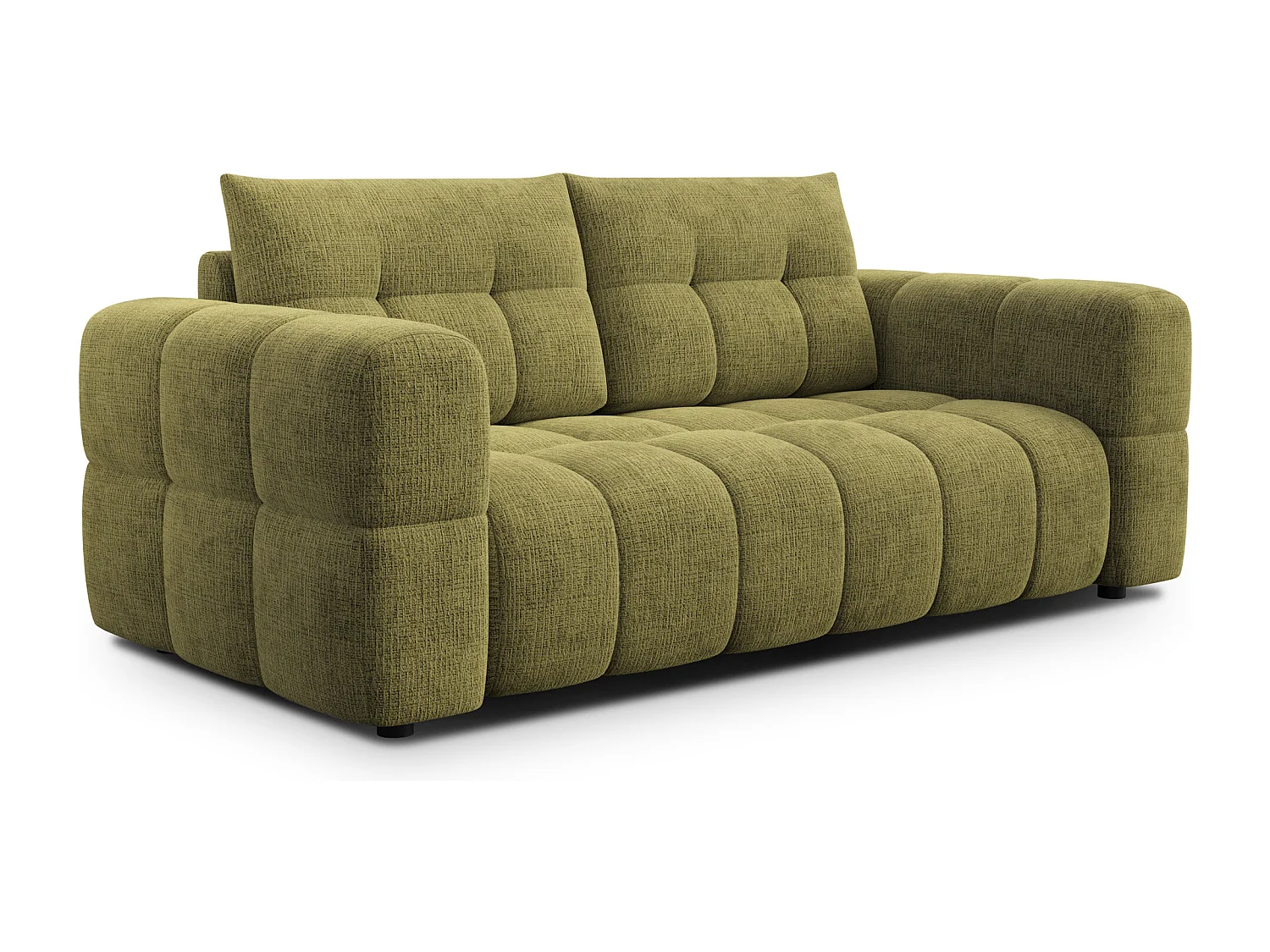 CLOUDI 2,5-Sitzer-Sofa, olivgrün