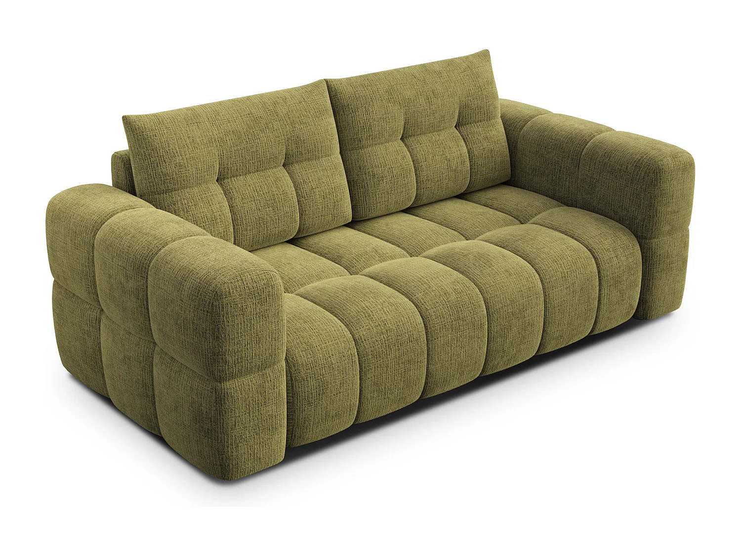 CLOUDI 2,5-Sitzer-Sofa, olivgrün