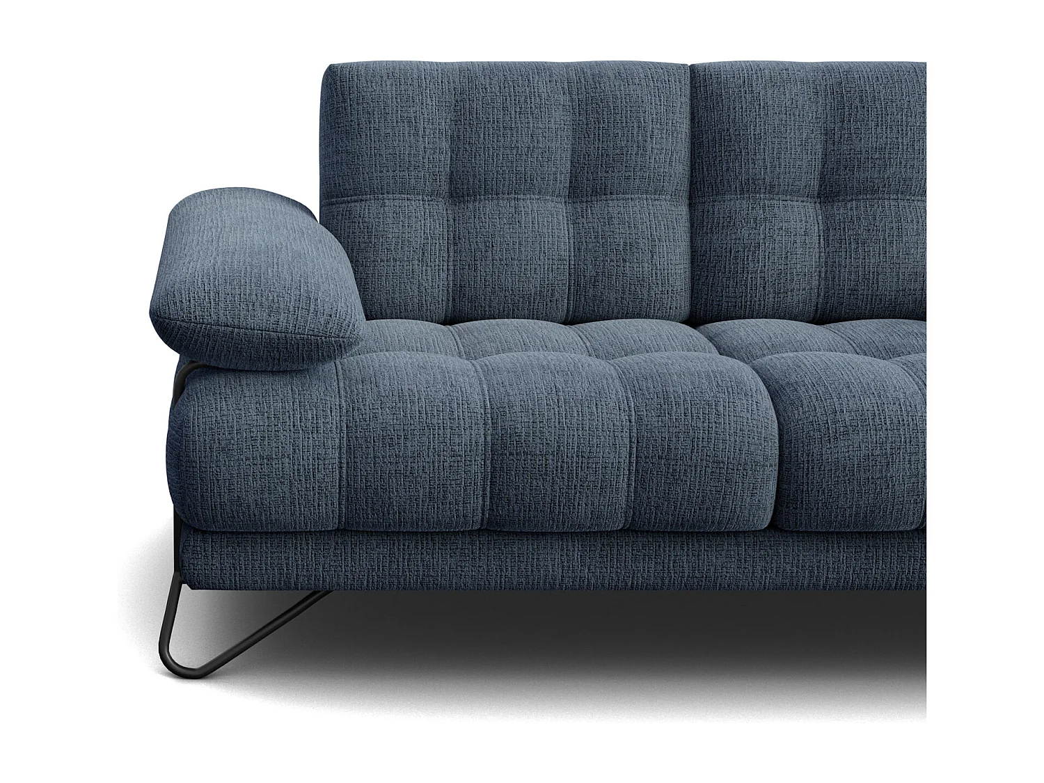 BUBBARA 2-Sitzer-Sofa, marineblau