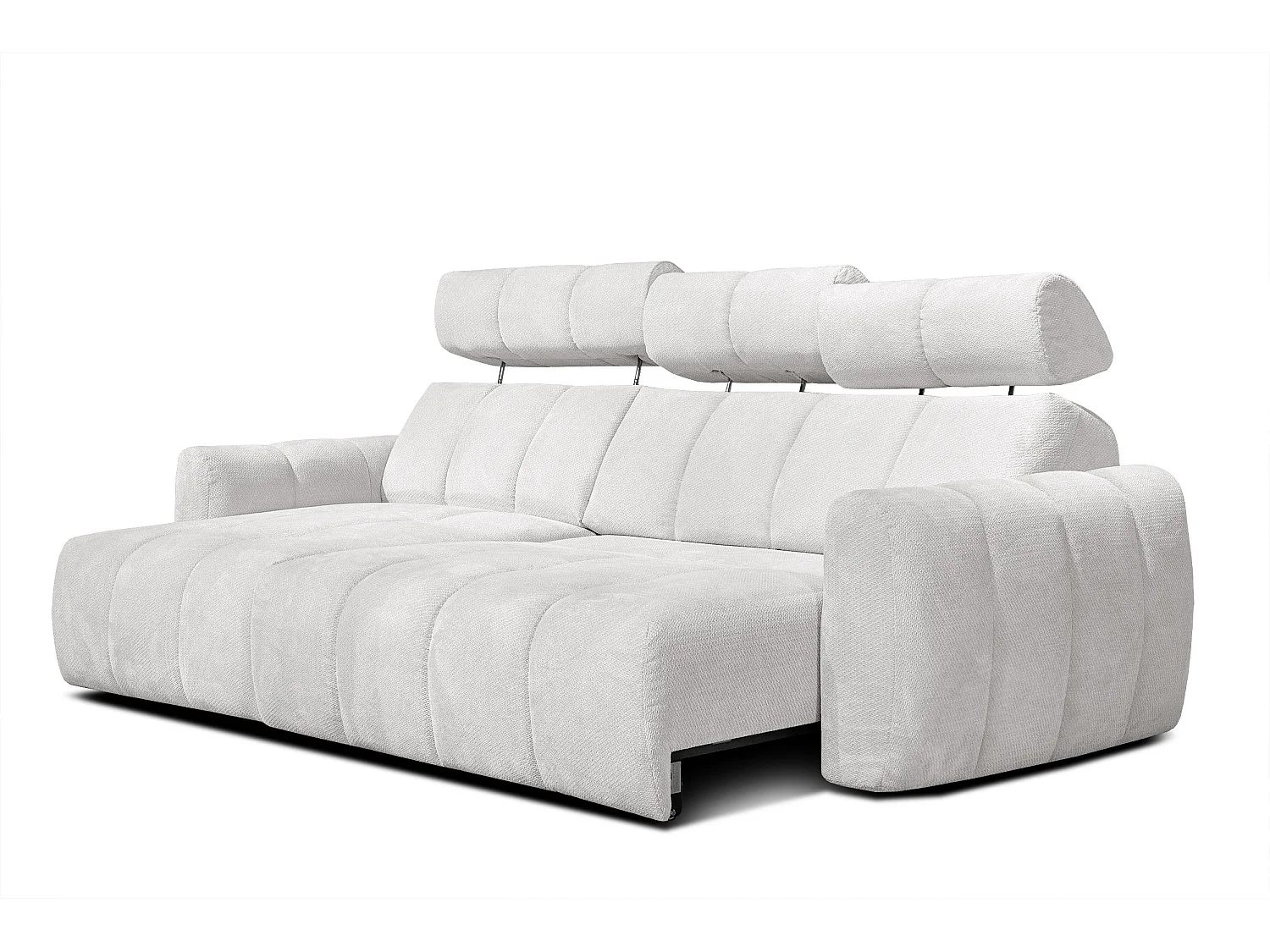 CANAPÉ D'ANGLE KIMI 3 places, tissu