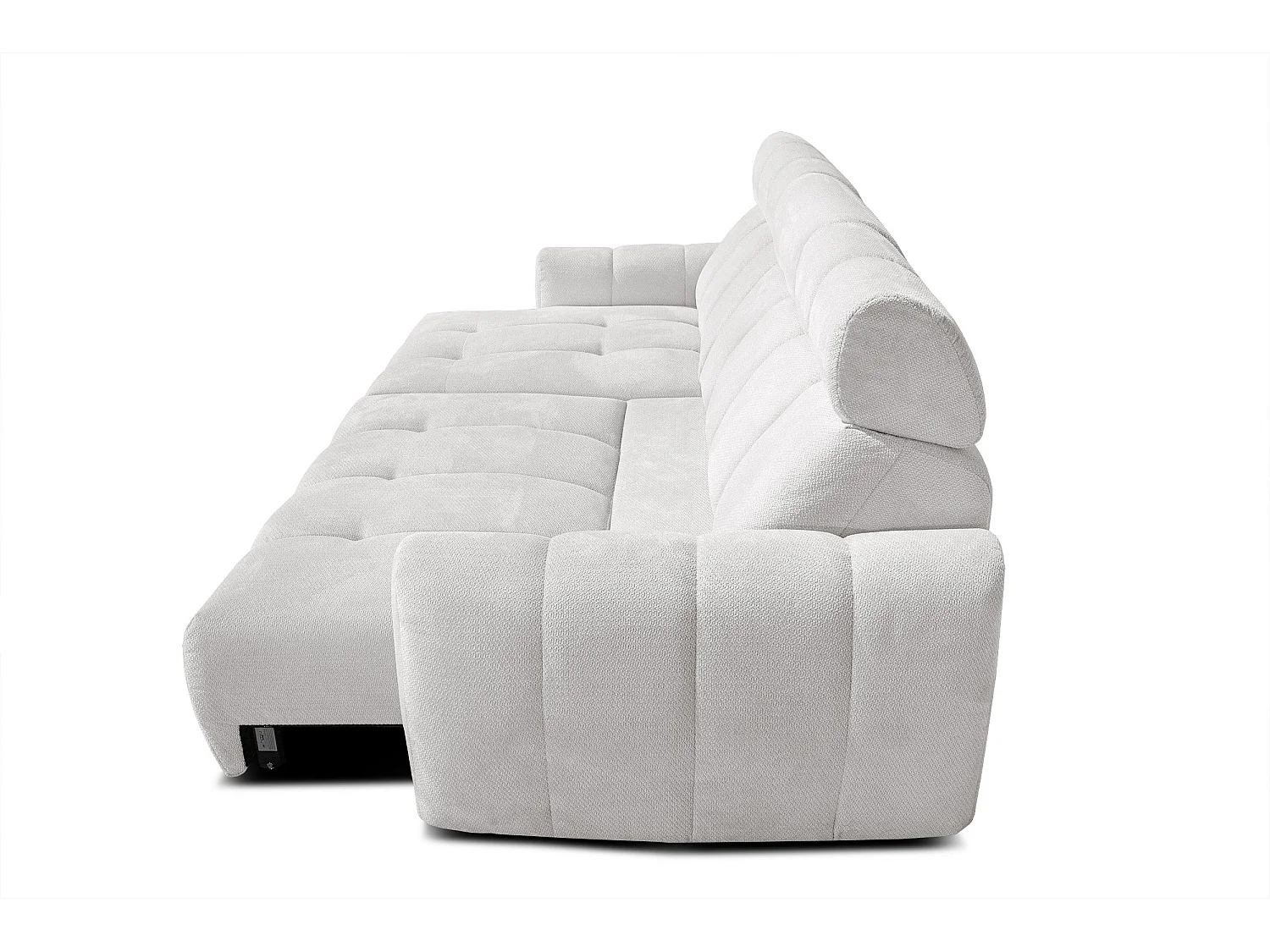 CANAPÉ D'ANGLE KIMI 3 places, tissu