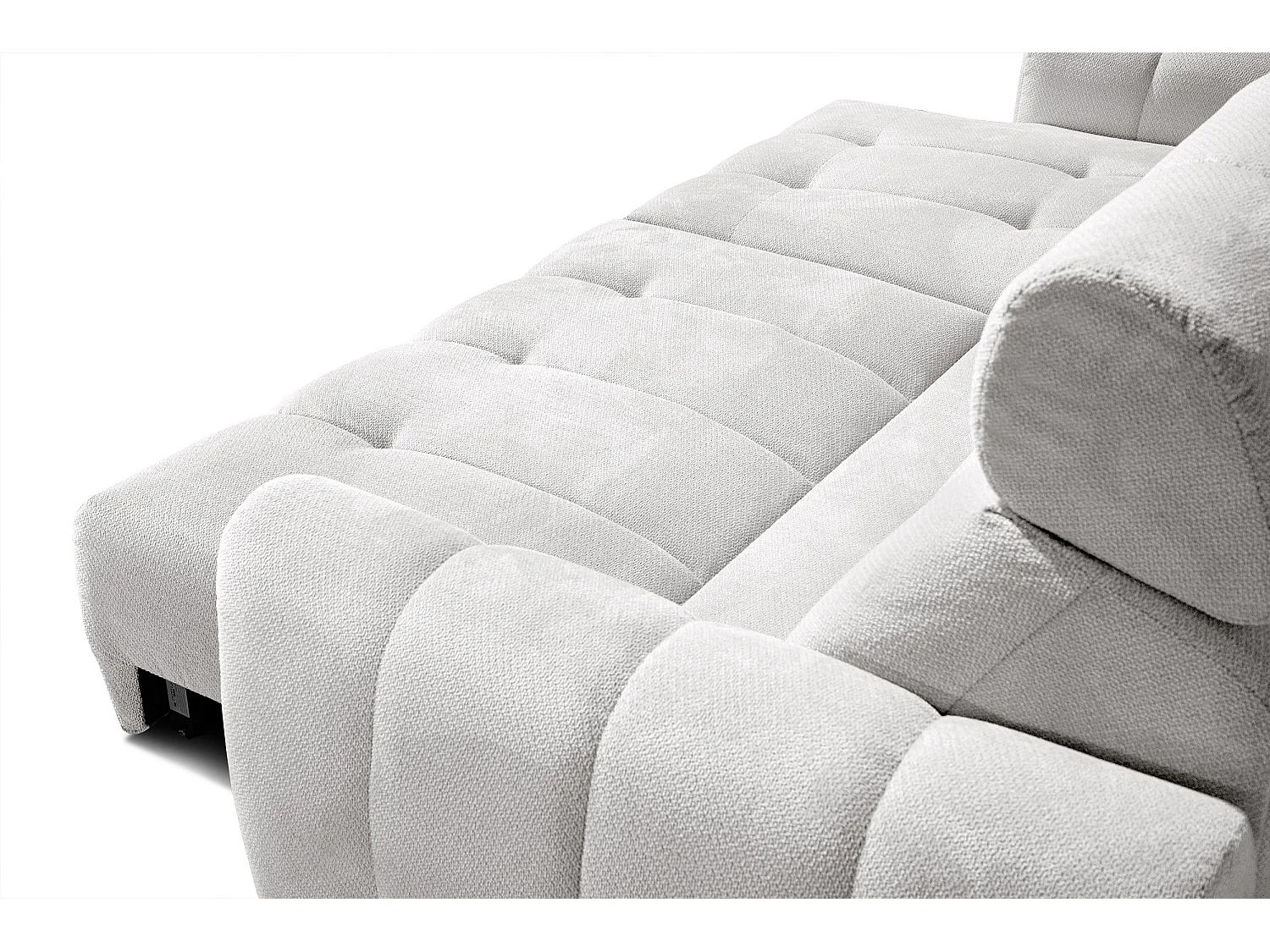 CANAPÉ D'ANGLE KIMI 3 places, tissu