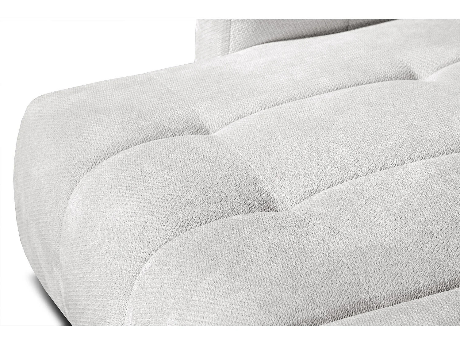 CANAPÉ D'ANGLE KIMI 3 places, tissu