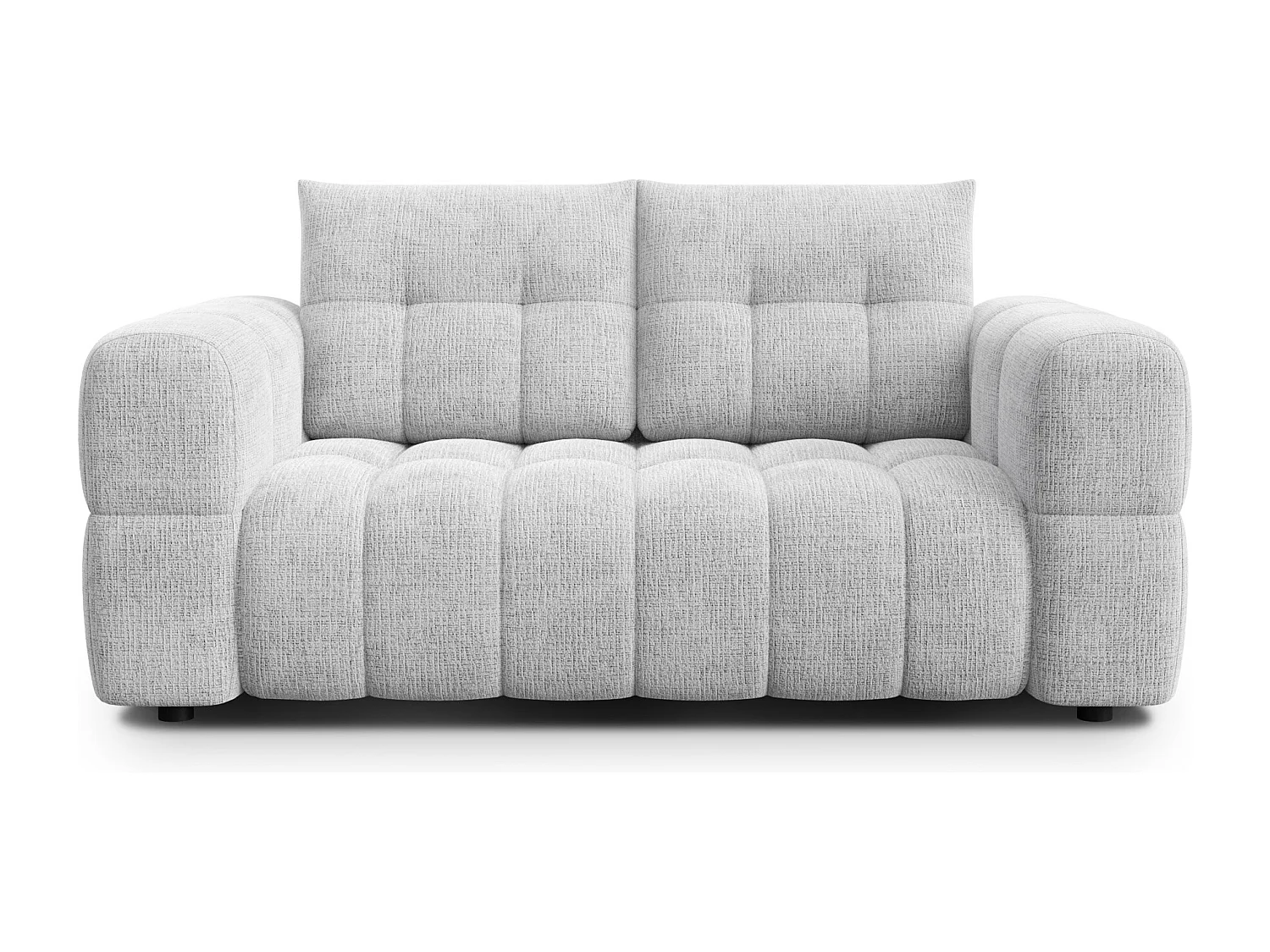 CLOUDI 2-Sitze-Sofa, hellgrau