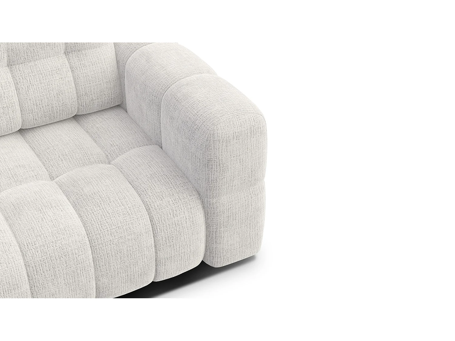 CLOUDI 2-Sitzer-Sofa, creme
