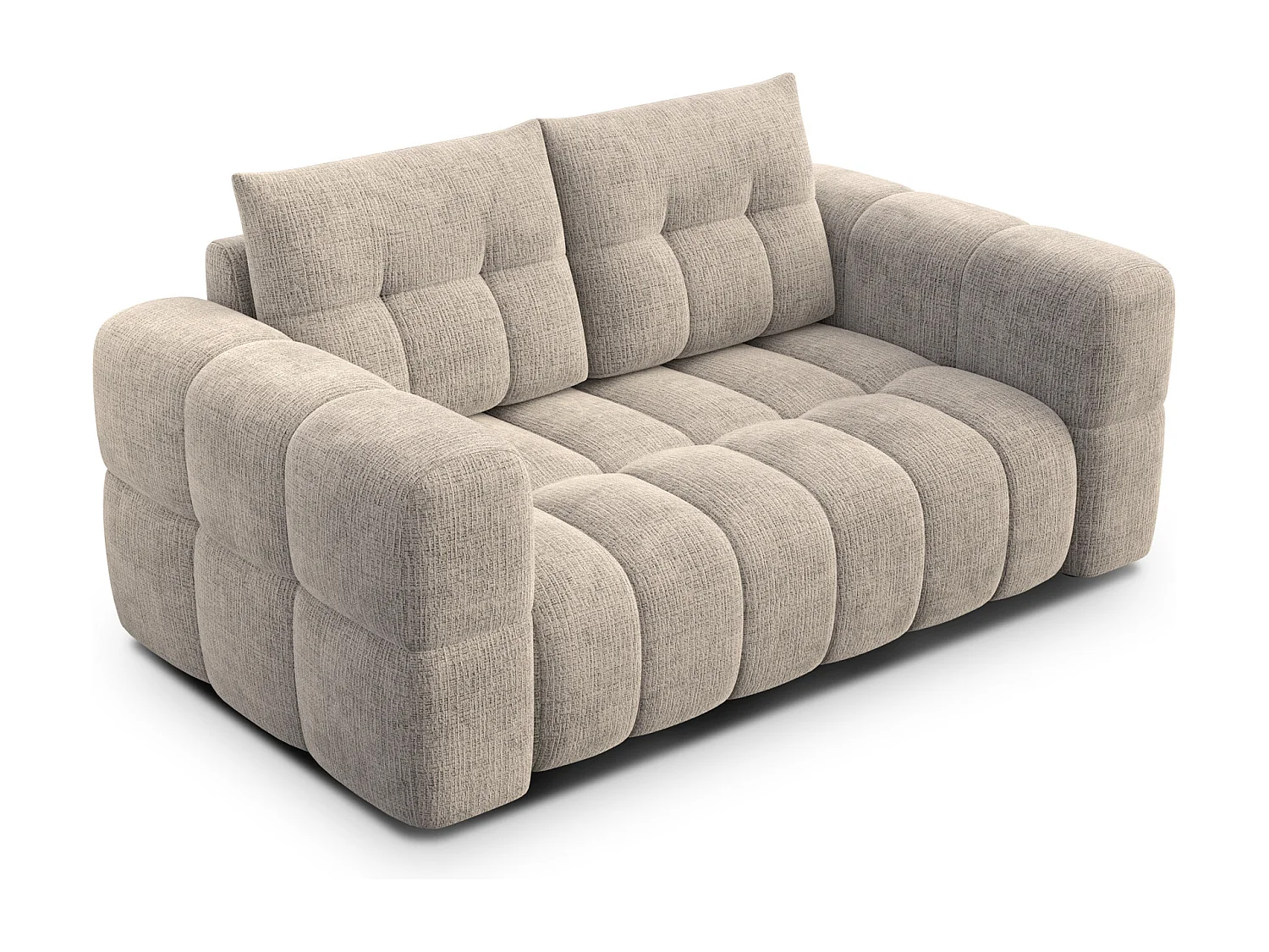 CANAPE CLOUDI 2 places, beige