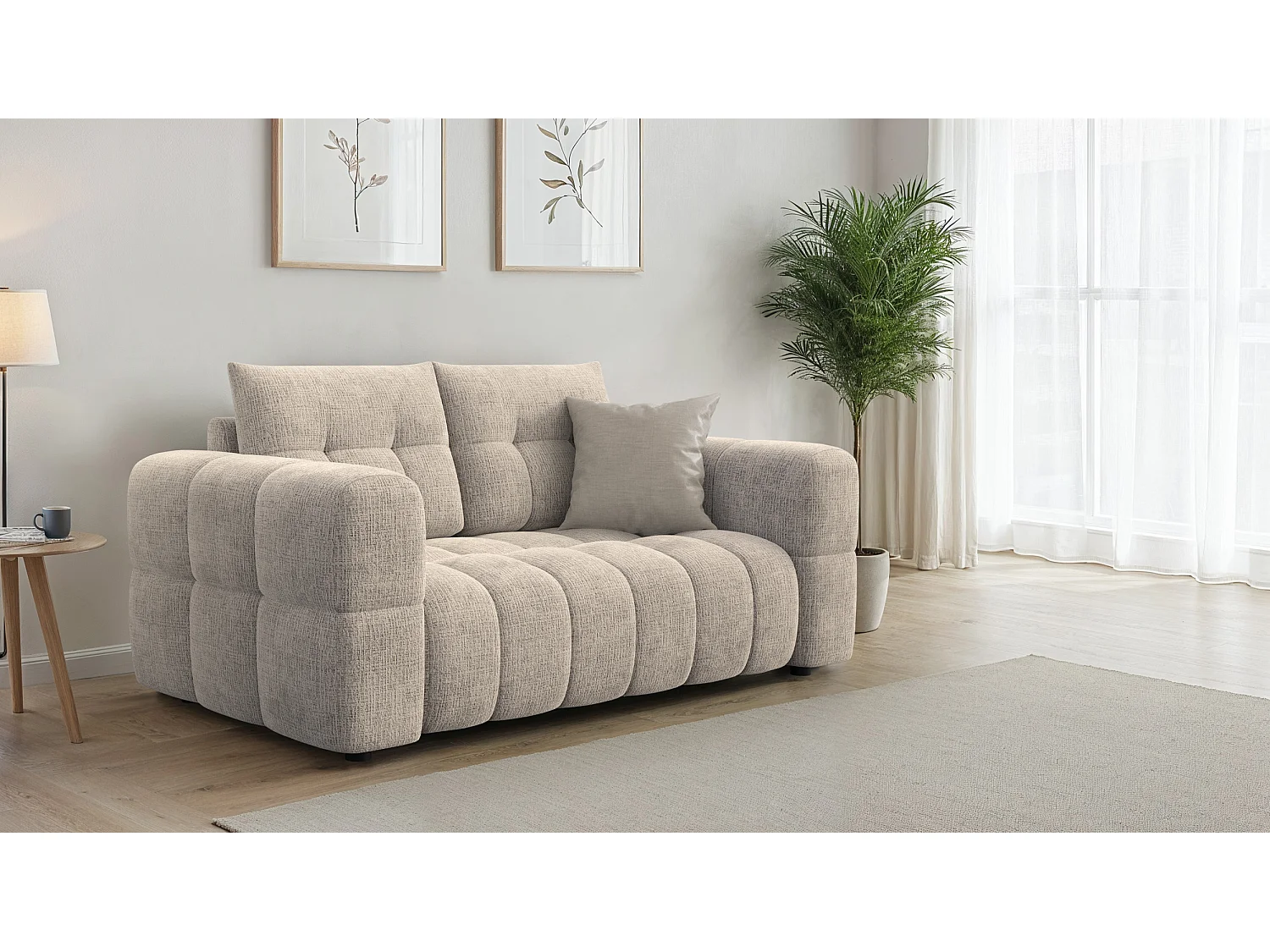 CLOUDI 2-Sitzer-Sofa, beige
