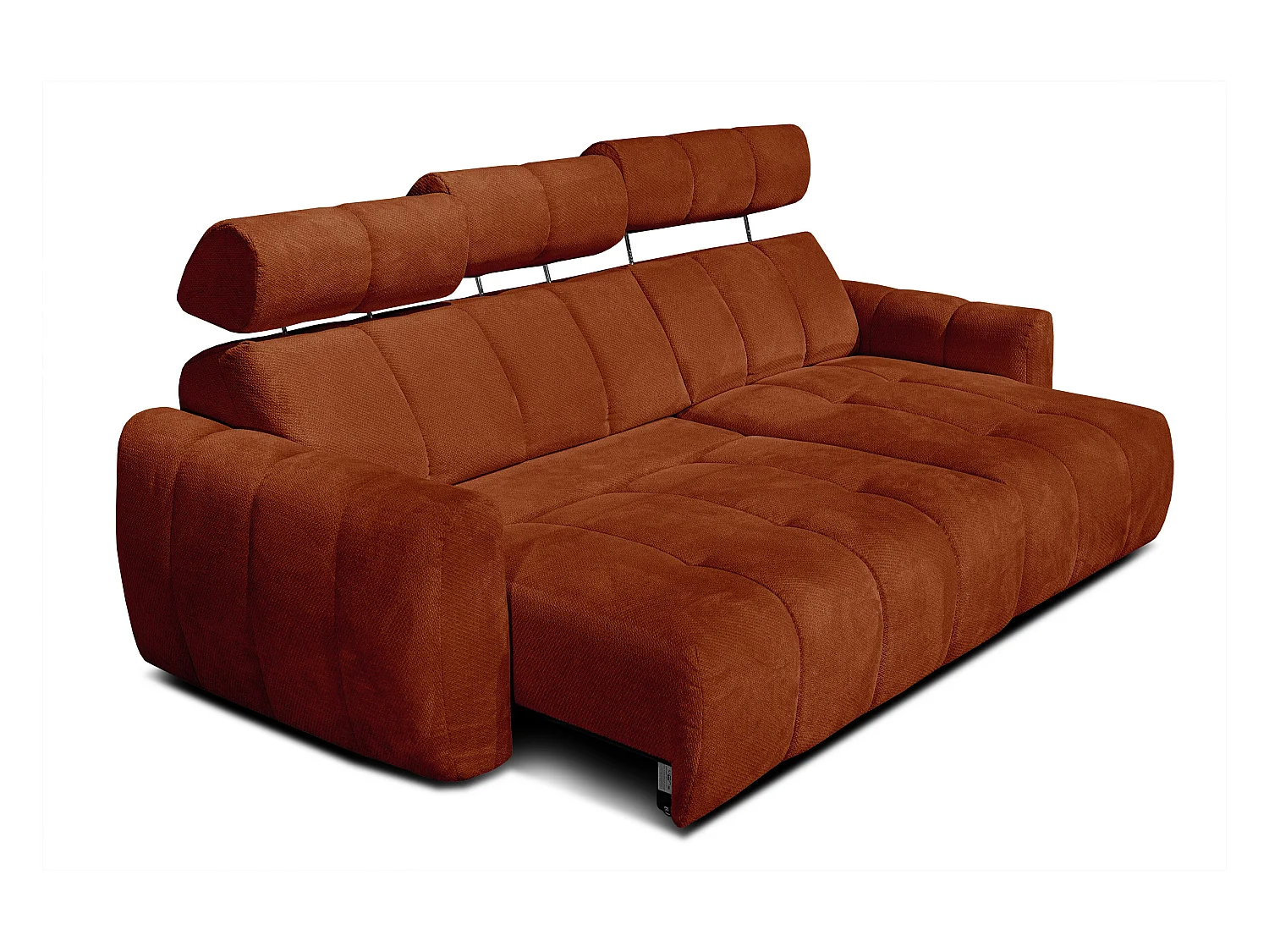 CANAPÉ D'ANGLE KIMI 3 places, tissu