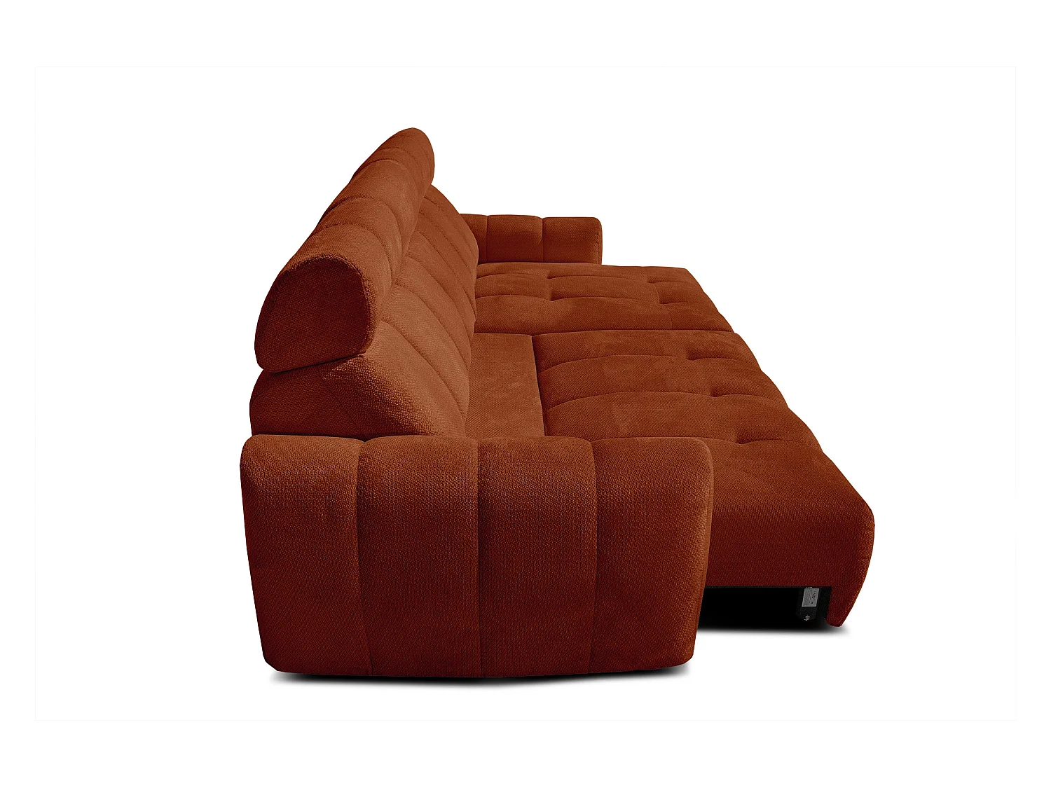 CANAPÉ D'ANGLE KIMI 3 places, tissu