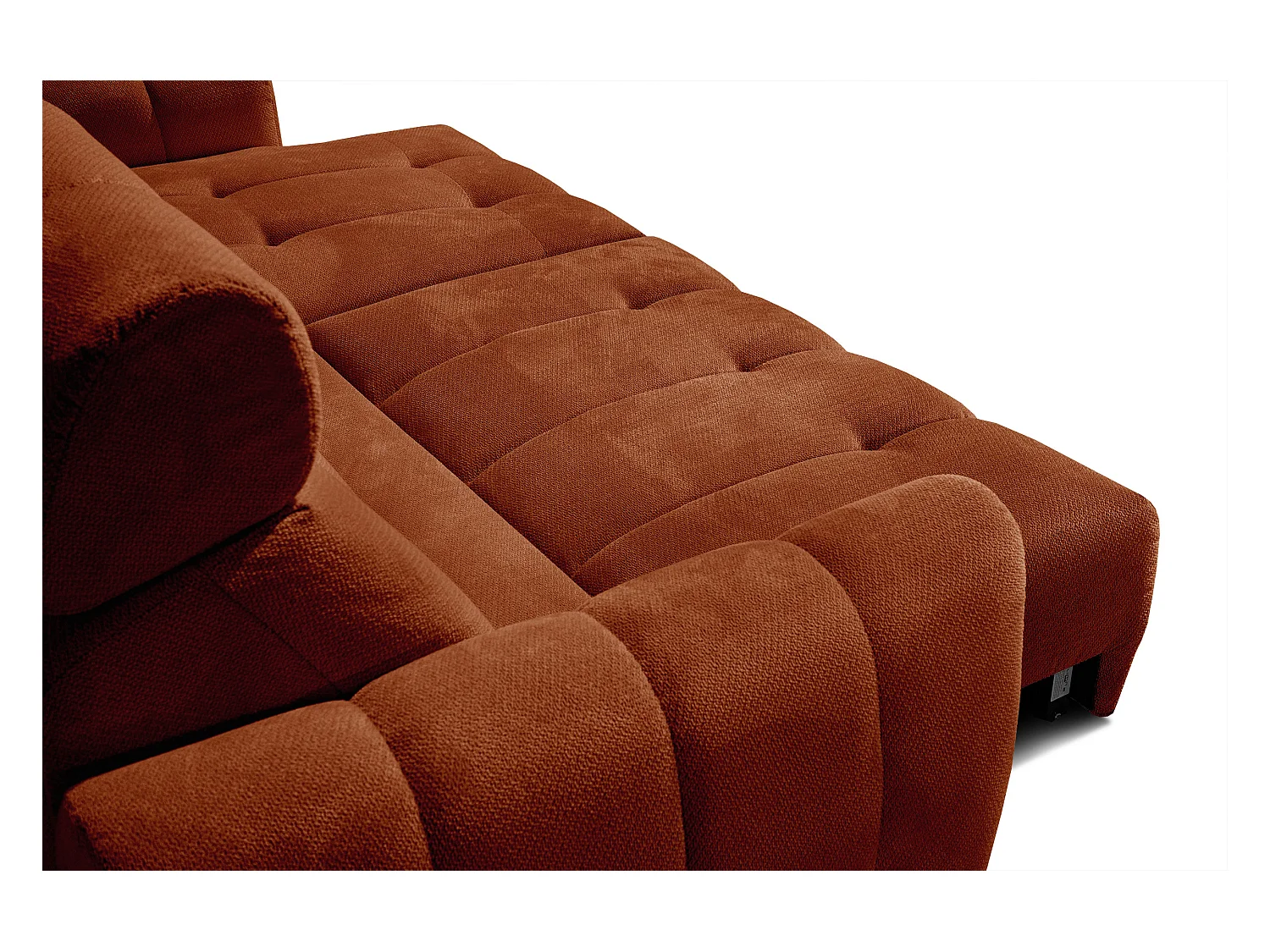 CANAPÉ D'ANGLE KIMI 3 places, tissu