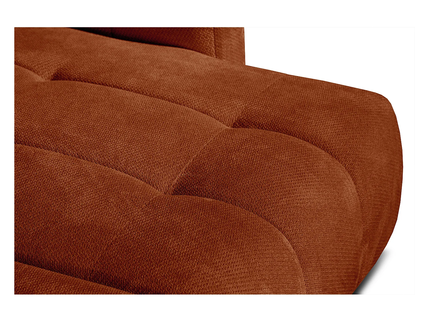 CANAPÉ D'ANGLE KIMI 3 places, tissu