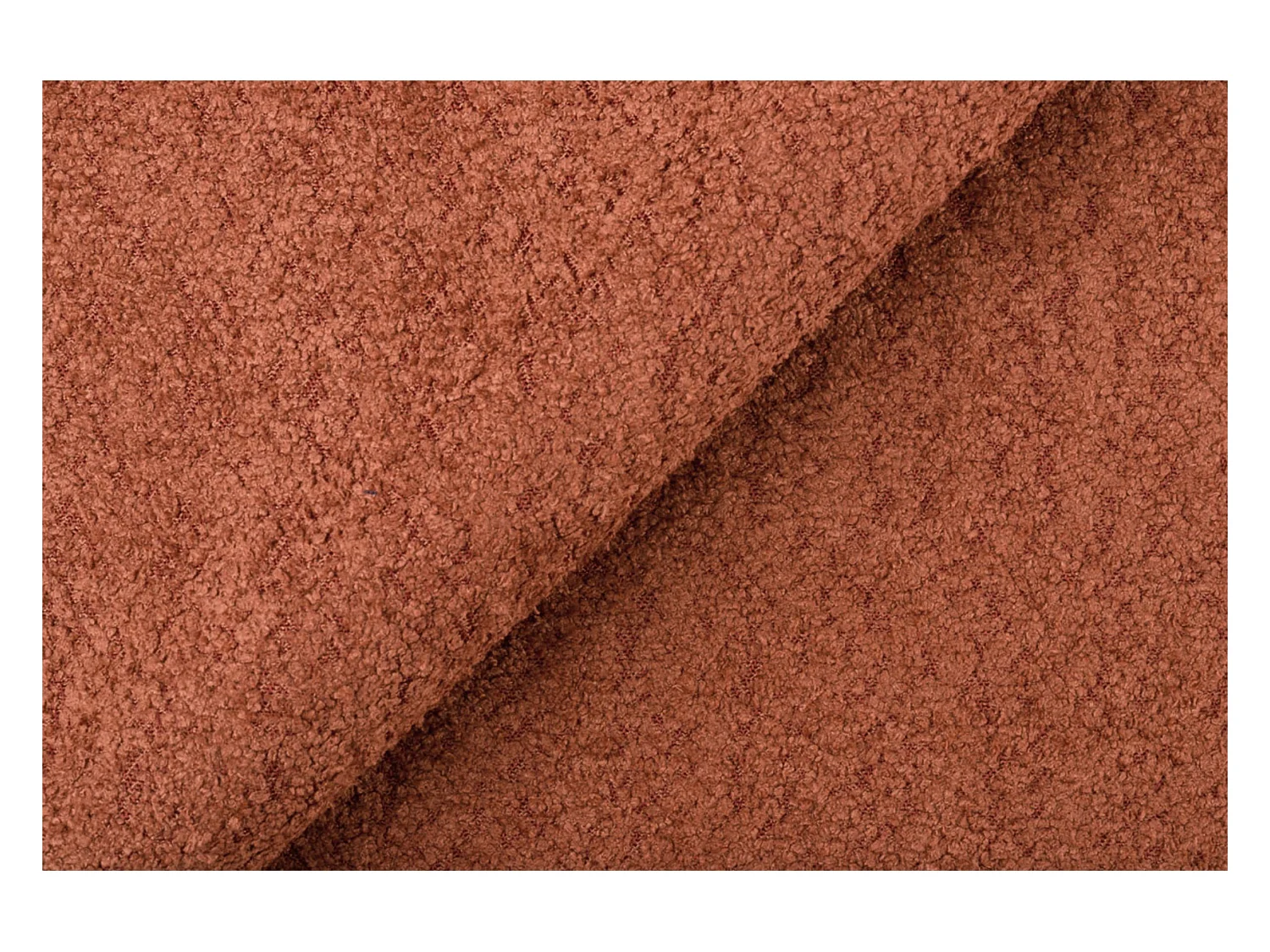 CANAPE FEBE 2 places, orange foncé