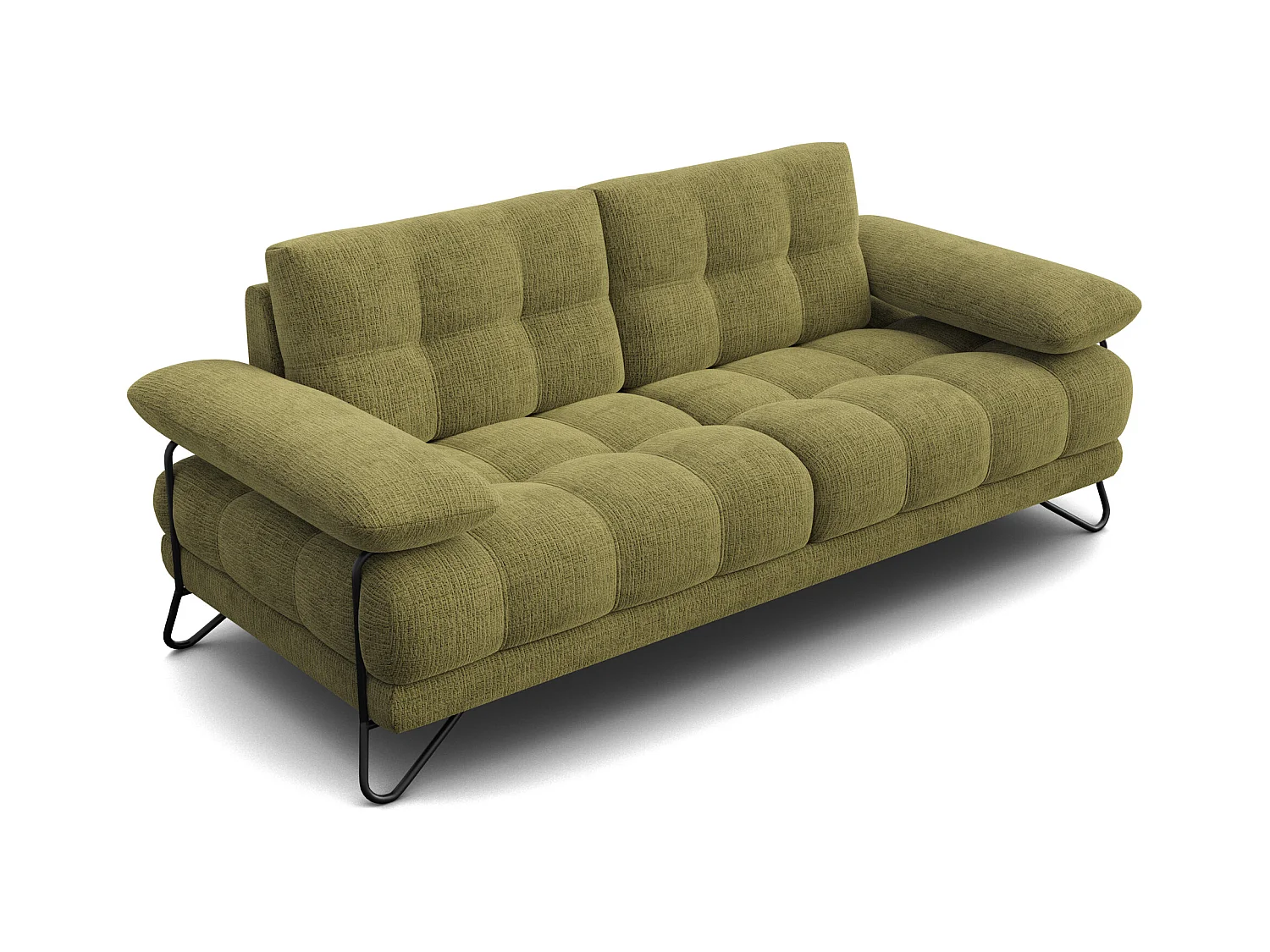 CANAPE BUBBARA 2,5 places, olive