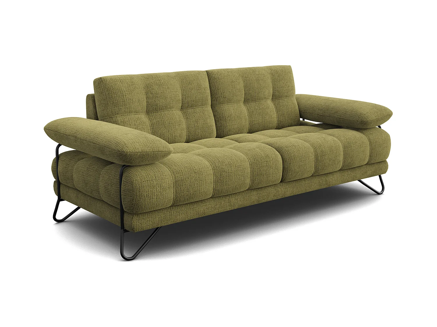 CANAPE BUBBARA 2,5 places, olive
