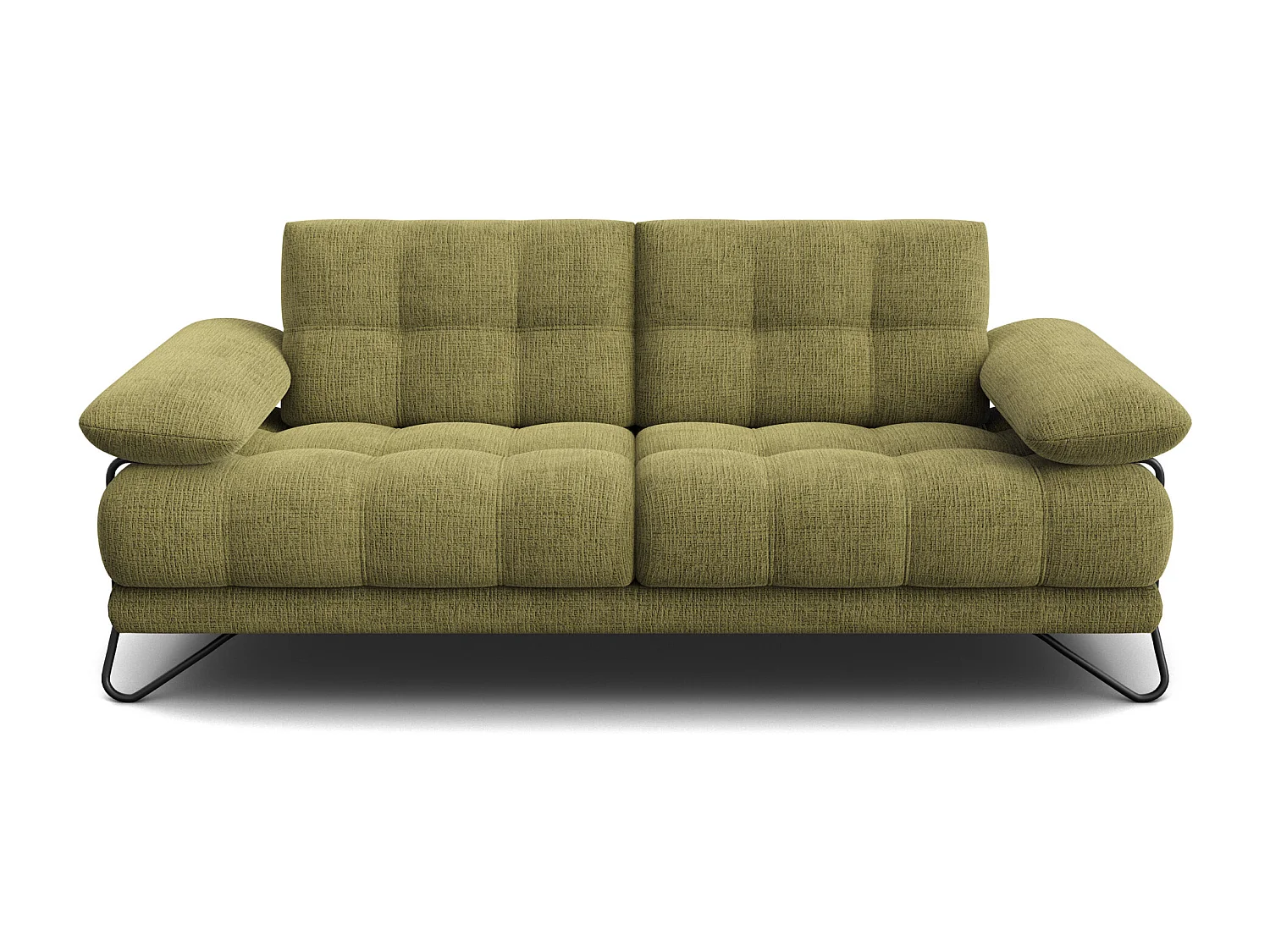 BUBBARA 2,5-Sitzer-Sofa, olivgrün