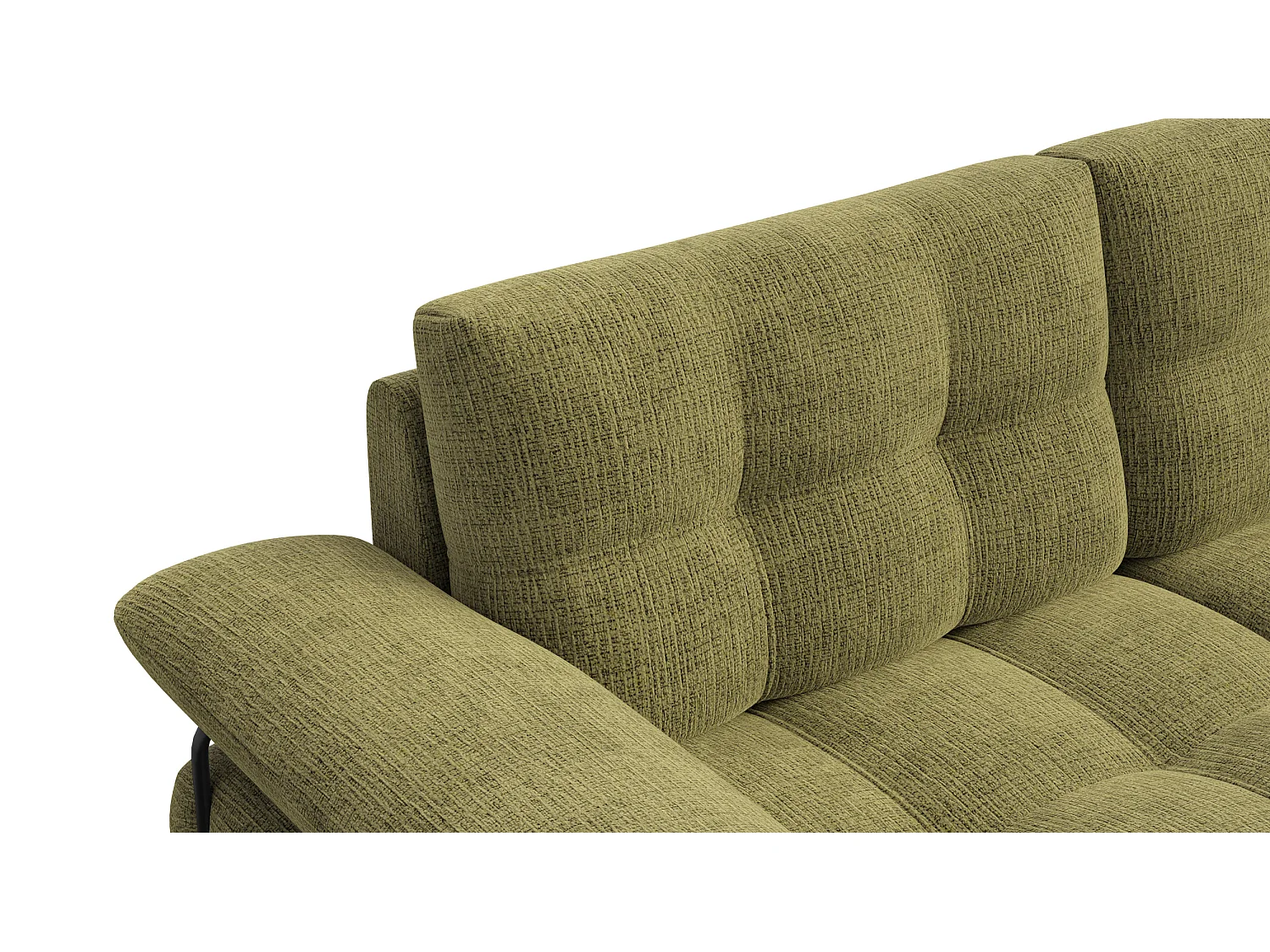 BUBBARA 2,5-Sitzer-Sofa, olivgrün