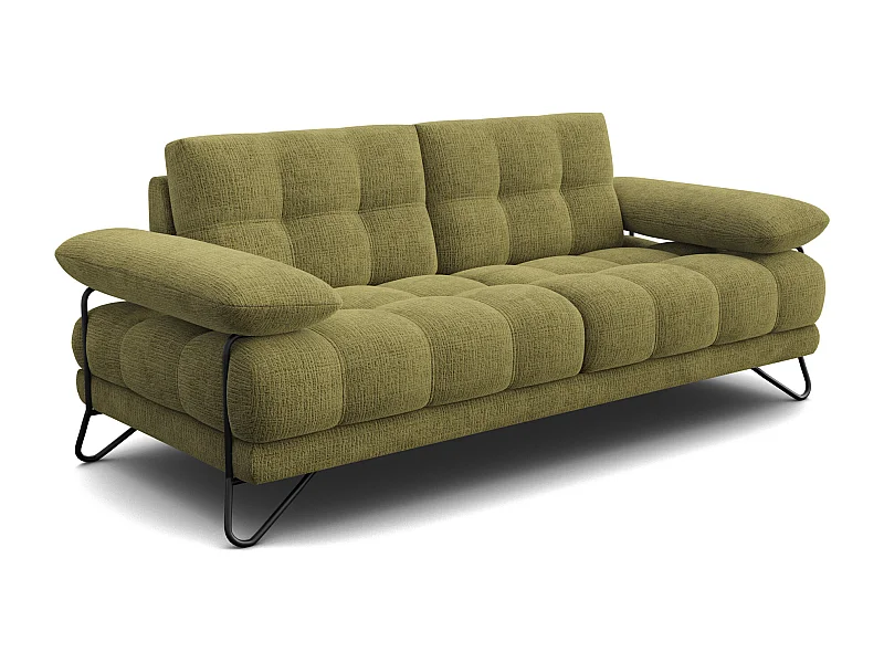 BUBBARA 2,5-Sitzer-Sofa, olivgrün