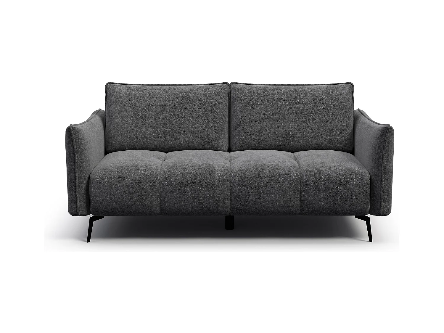 CANAPE AERA 2,5 places, gris foncé