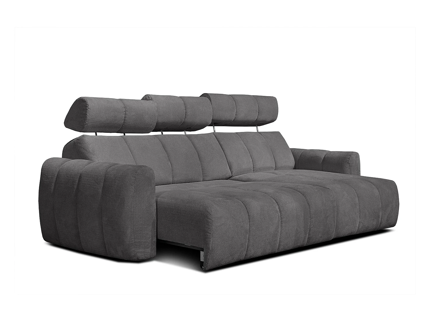 CANAPÉ D'ANGLE KIMI 3 places, tissu