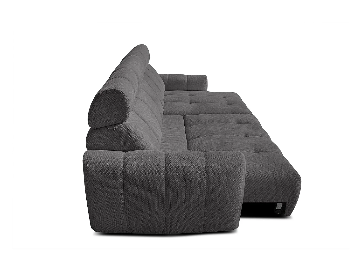 CANAPÉ D'ANGLE KIMI 3 places, tissu