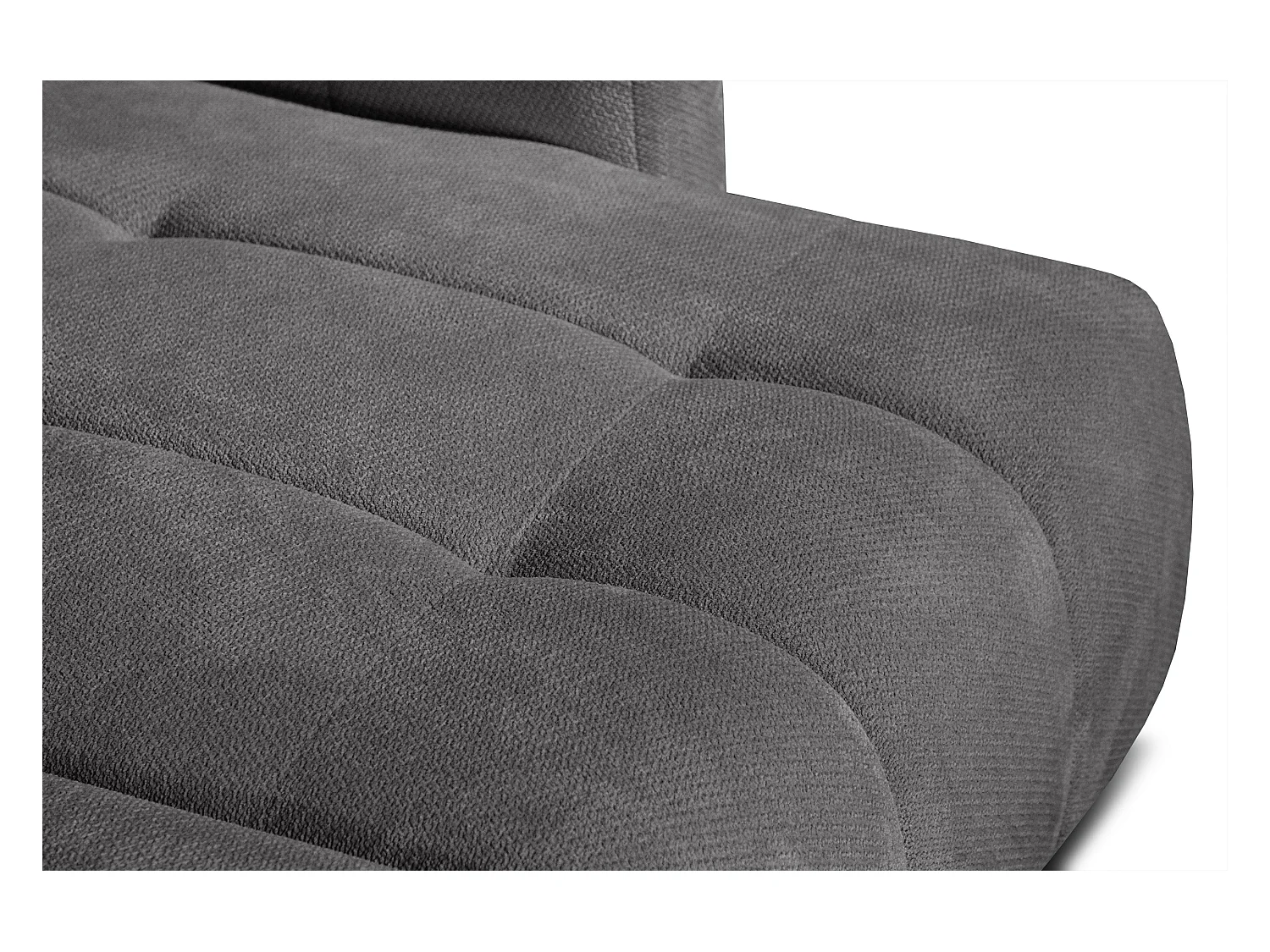 CANAPÉ D'ANGLE KIMI 3 places, tissu