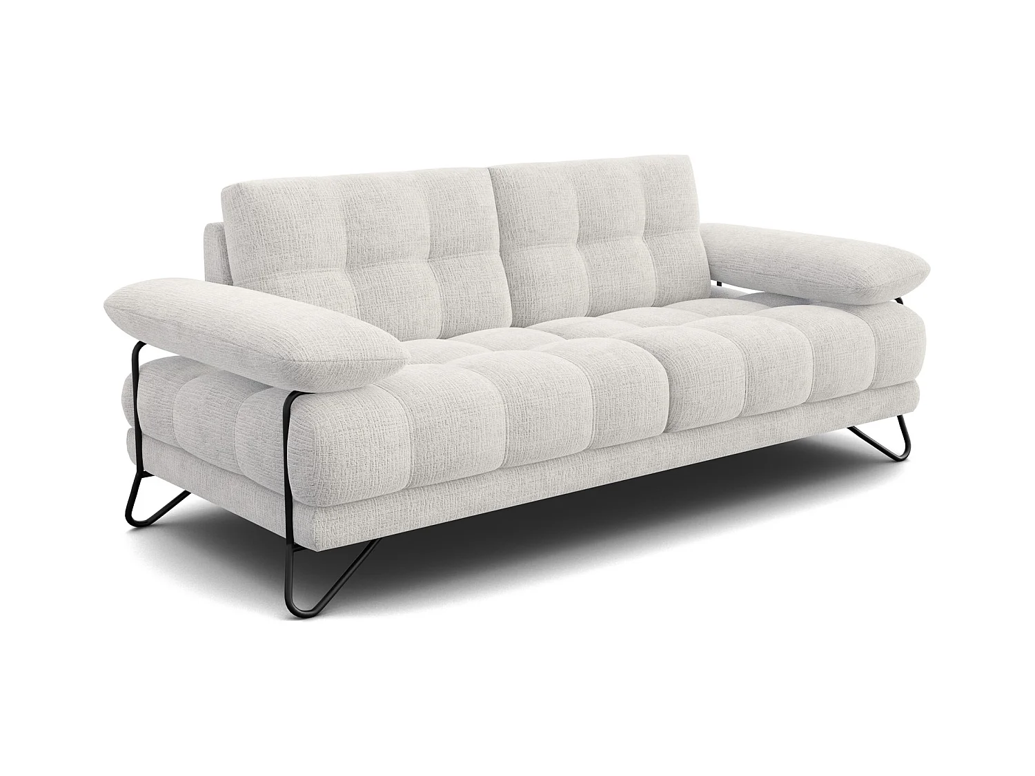 CANAPE BUBBARA 2,5 places, crème