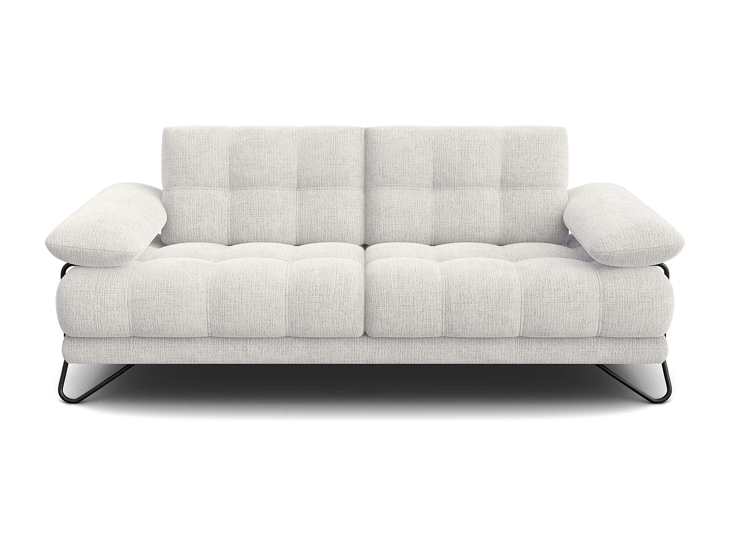 BUBBARA 2,5-Sitzer-Sofa, creme