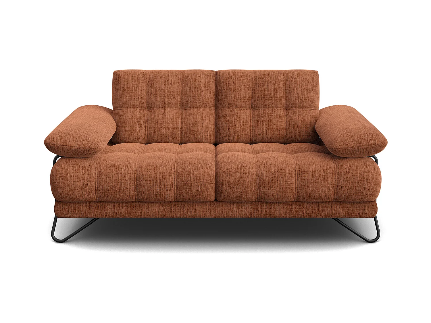 CANAPE BUBBARA 2 places, orange