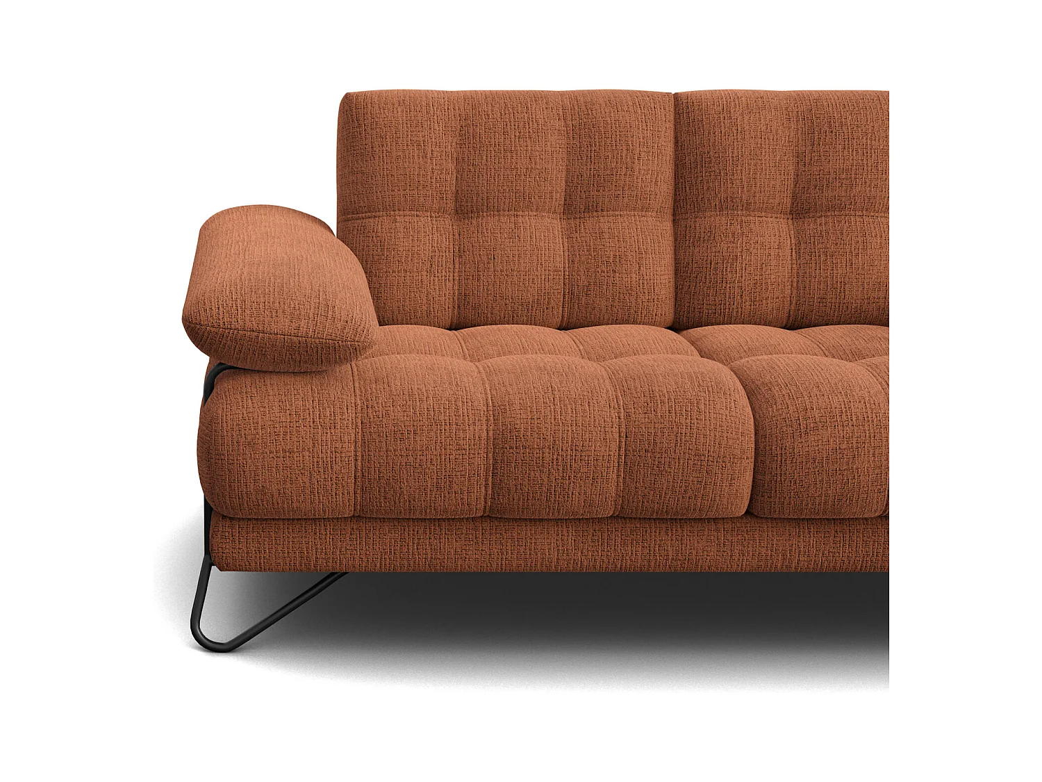 CANAPE BUBBARA 2 places, orange