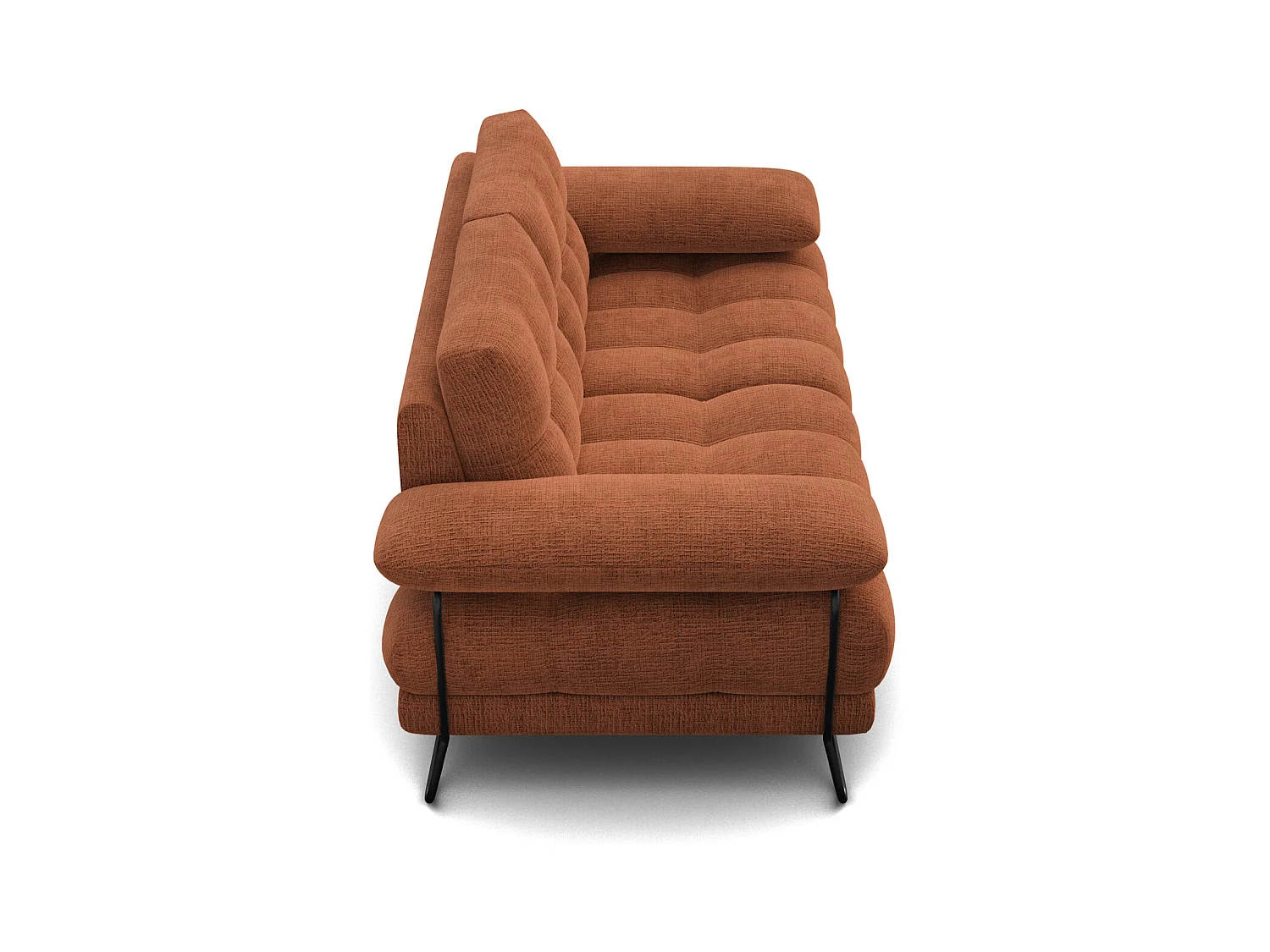 CANAPE BUBBARA 2 places, orange