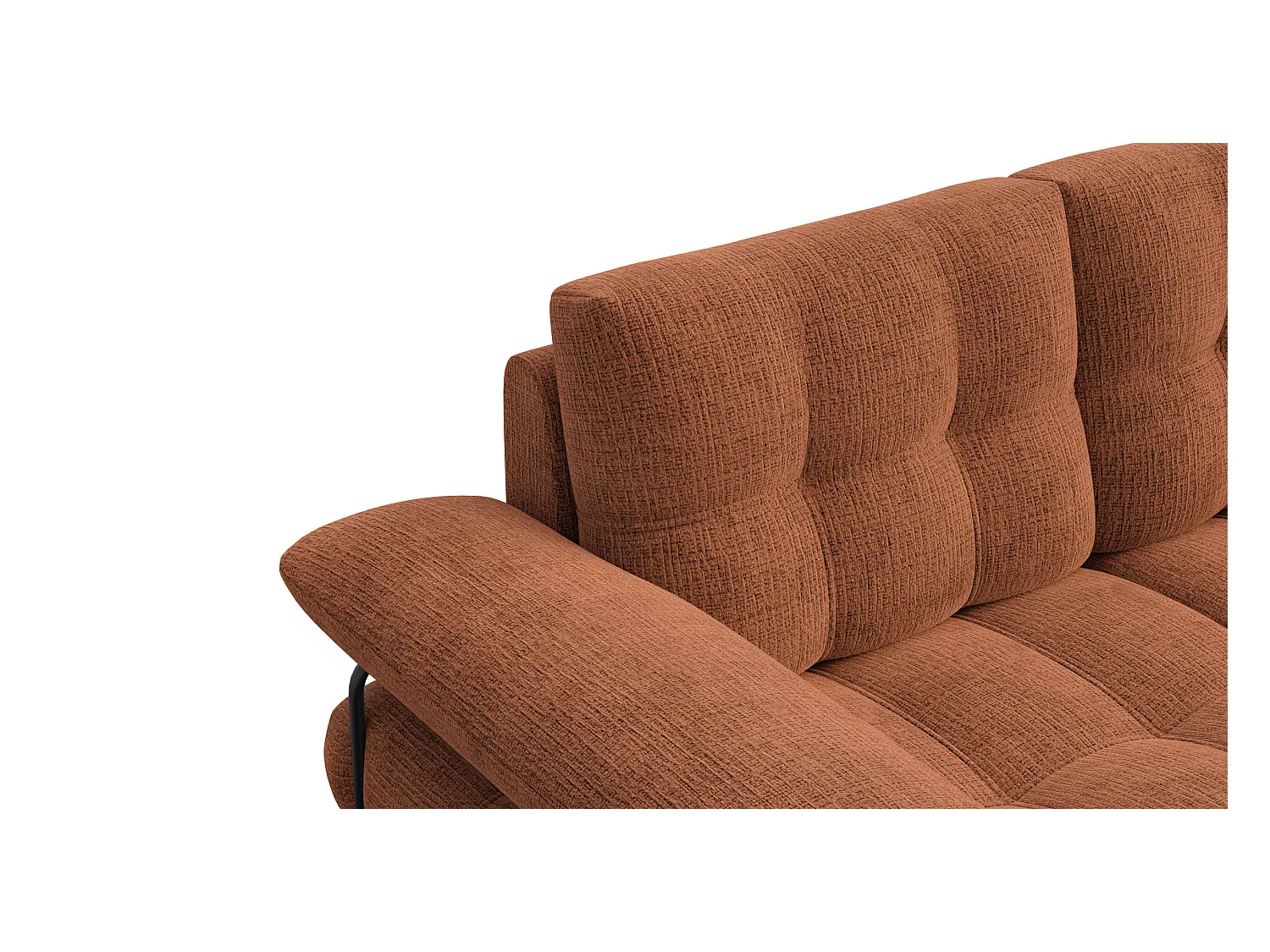 CANAPE BUBBARA 2 places, orange