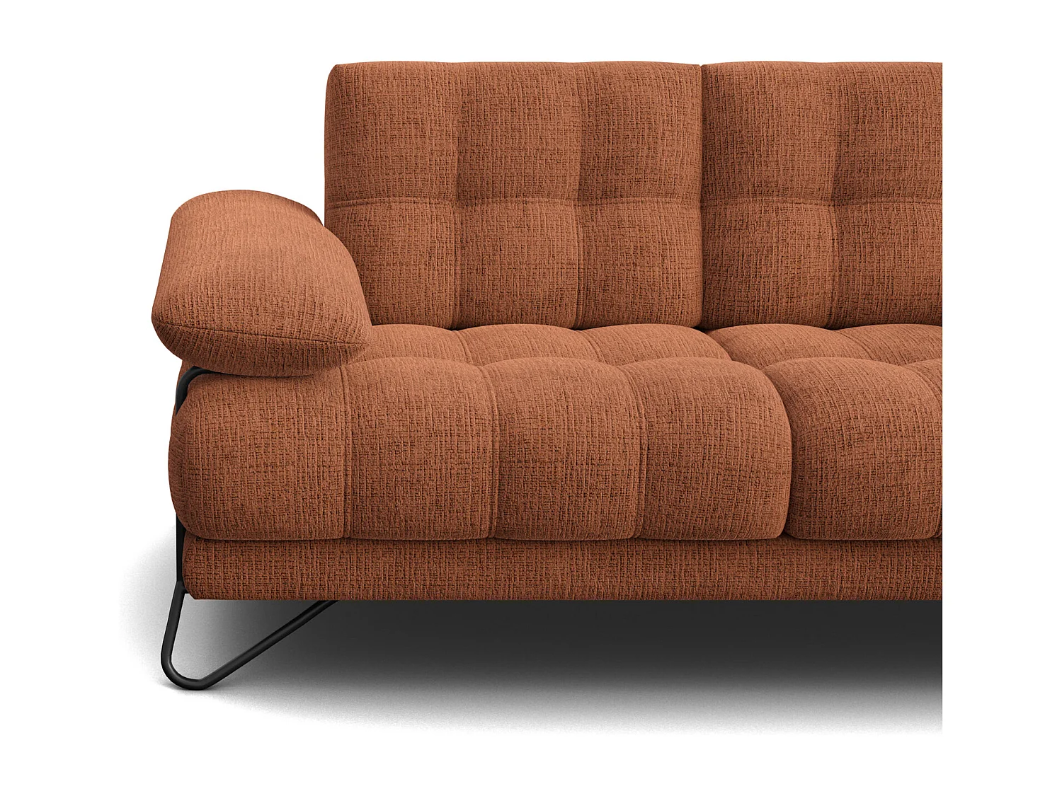 CANAPE BUBBARA 2 places, orange