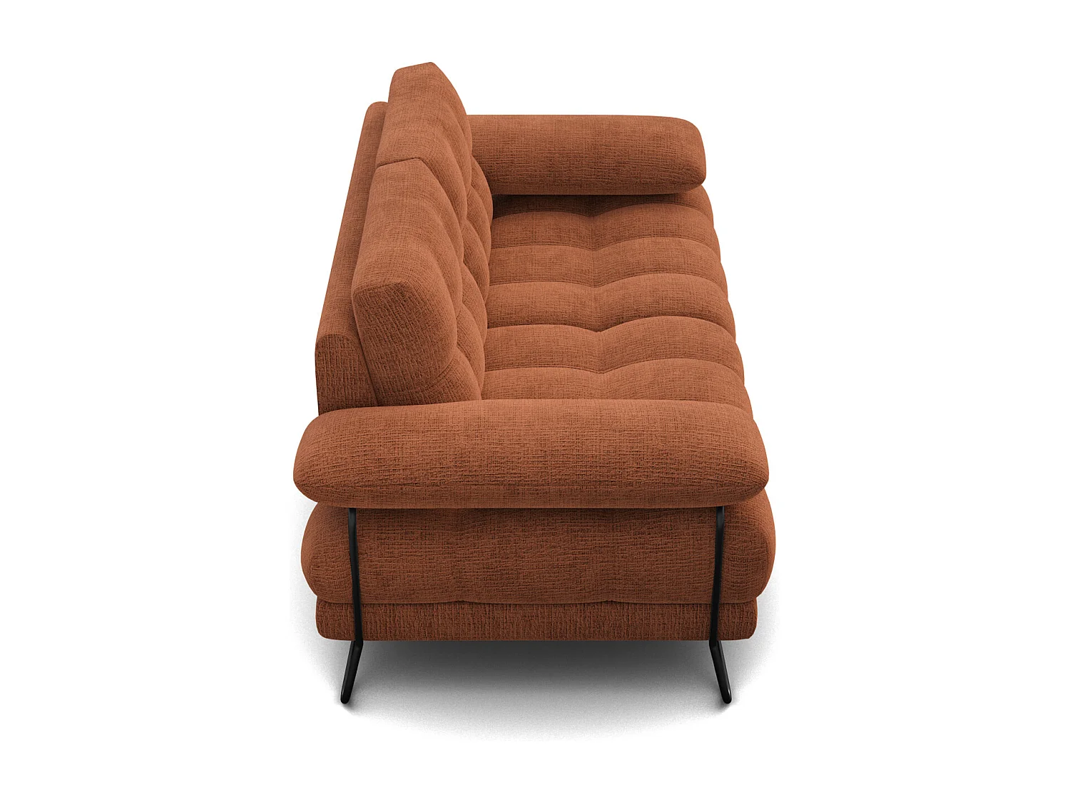 CANAPE BUBBARA 2 places, orange