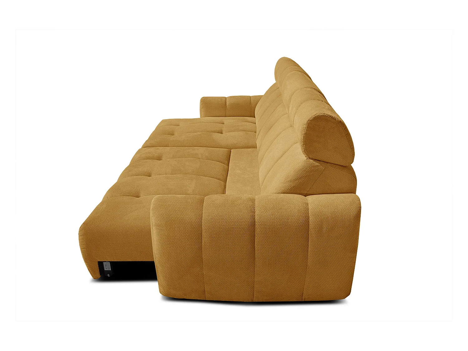 CANAPÉ D'ANGLE KIMI 3 places, tissu