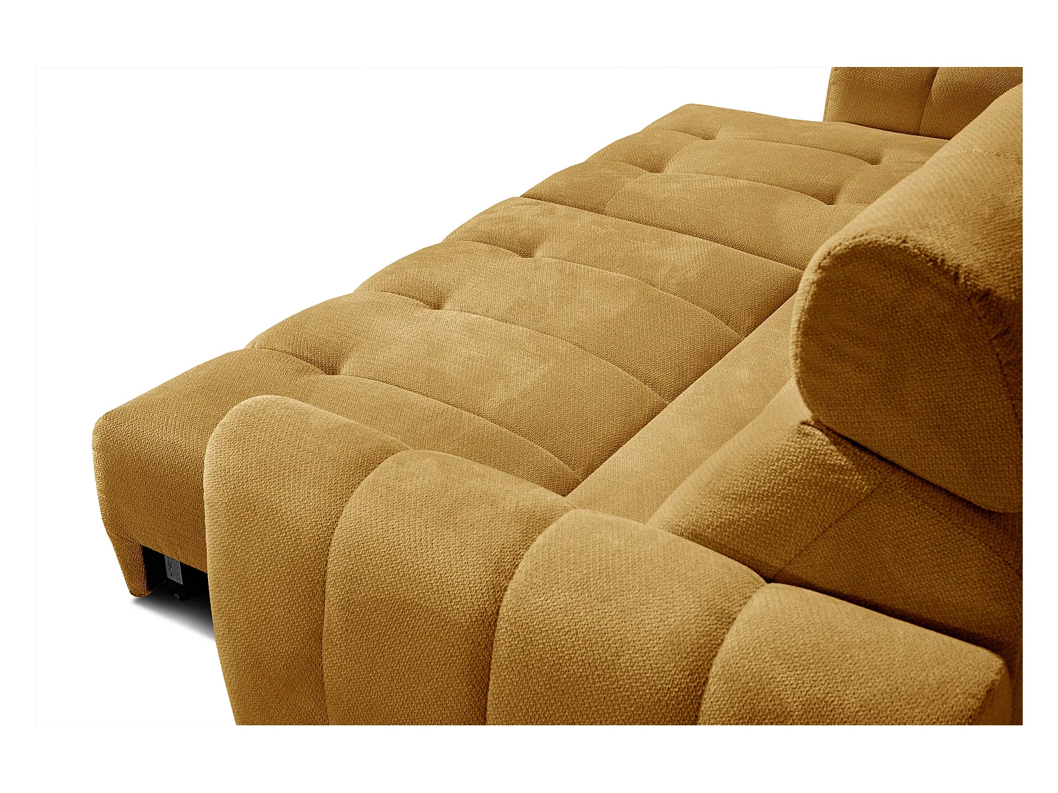 CANAPÉ D'ANGLE KIMI 3 places, tissu