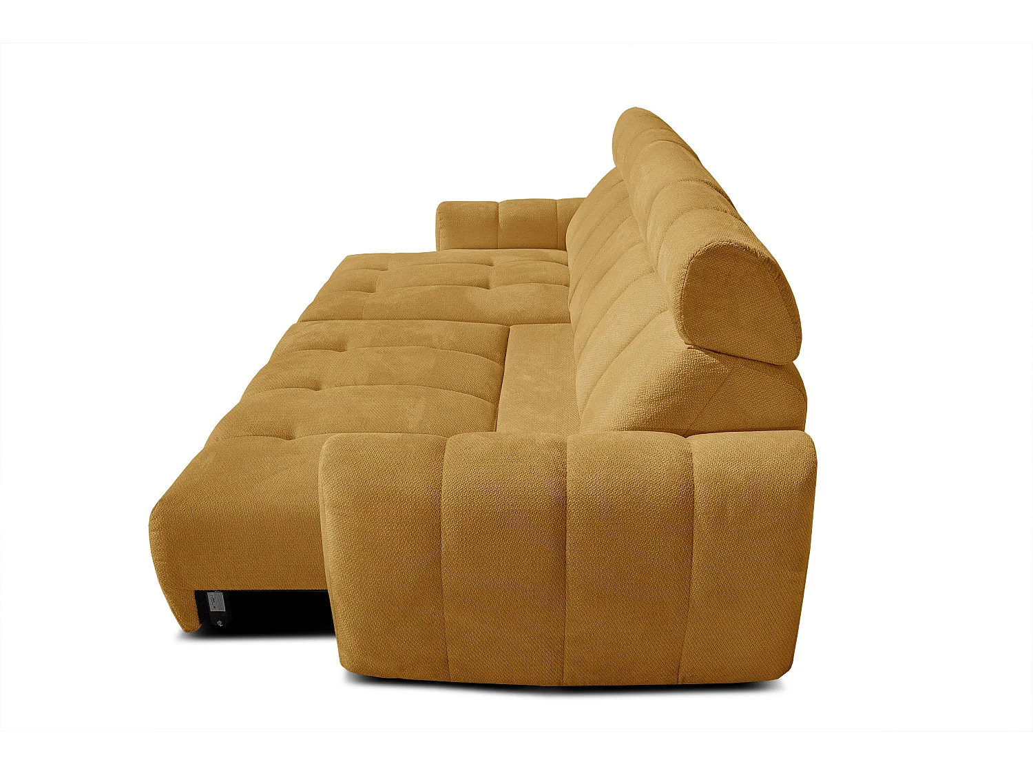 CANAPÉ D'ANGLE KIMI 3 places, tissu