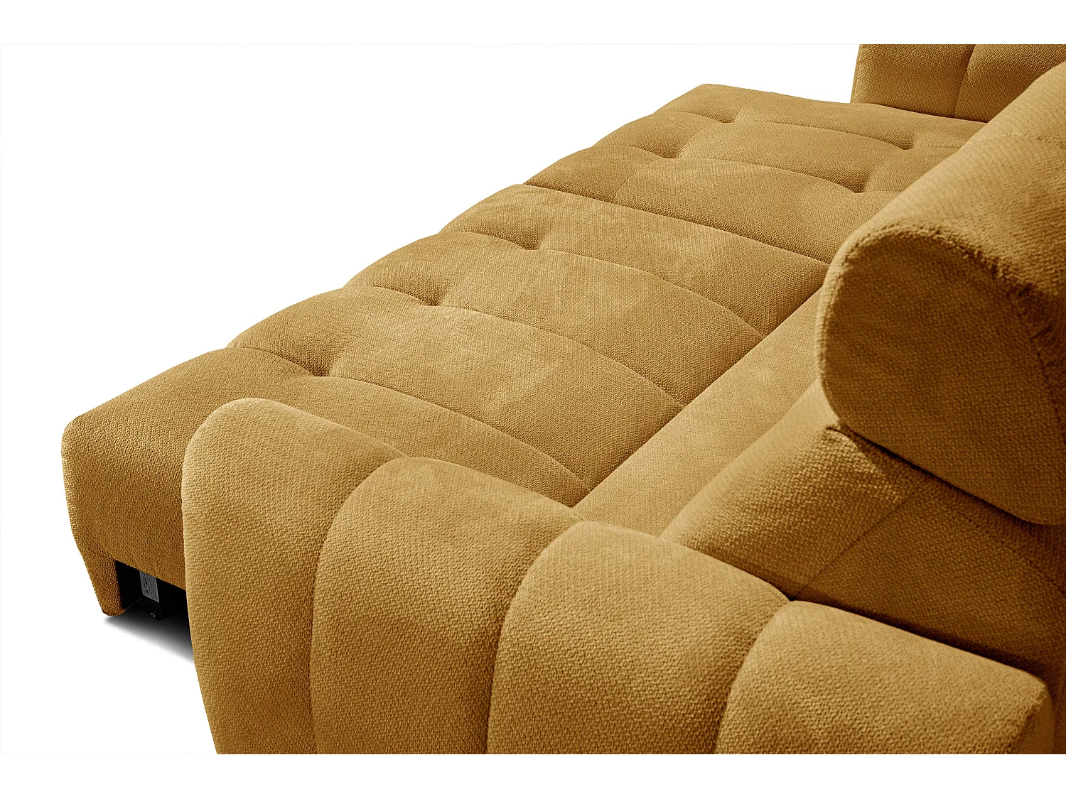 CANAPÉ D'ANGLE KIMI 3 places, tissu