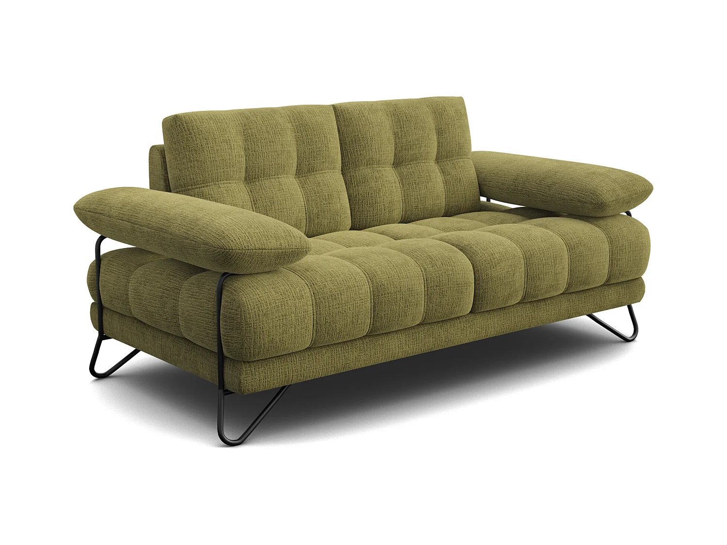 CANAPE BUBBARA 2 places, olive