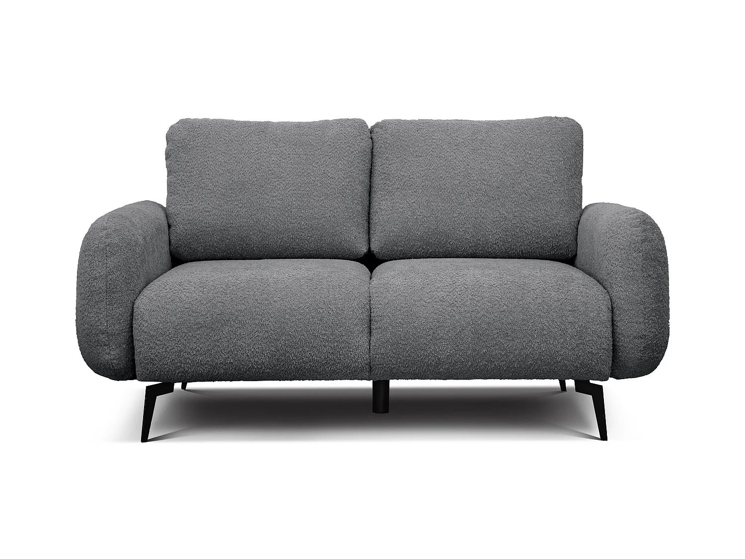 CANAPE FEBE 2 places, gris foncé