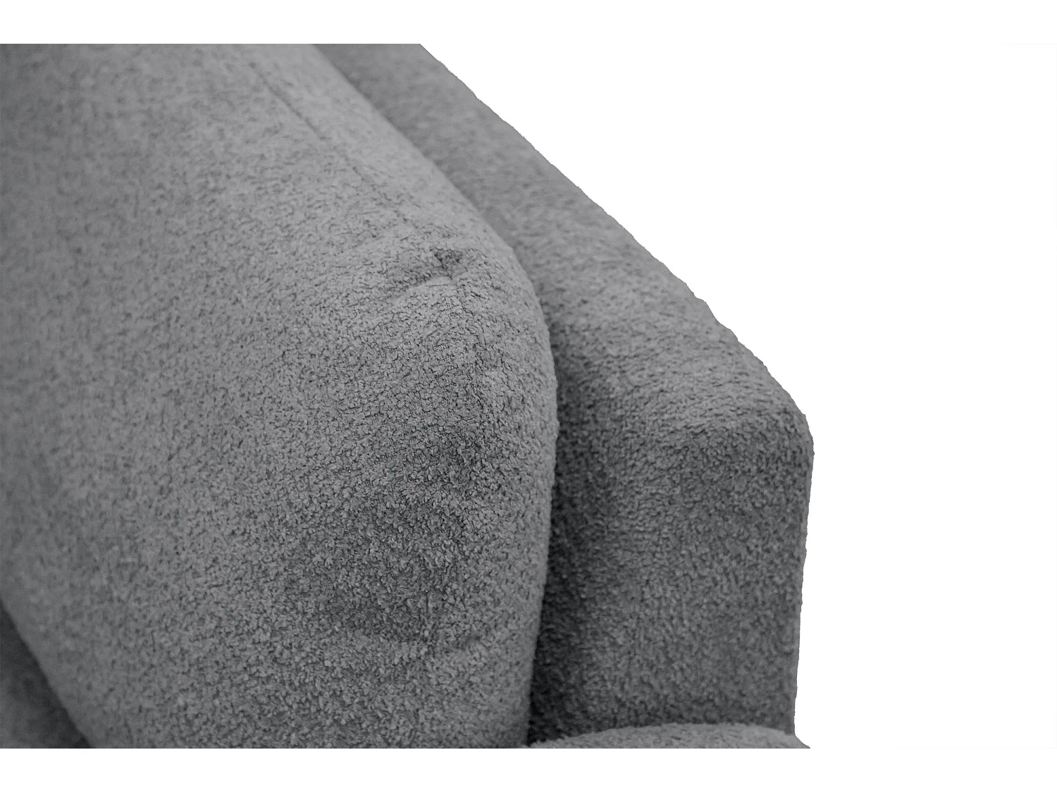 CANAPE FEBE 2 places, gris foncé