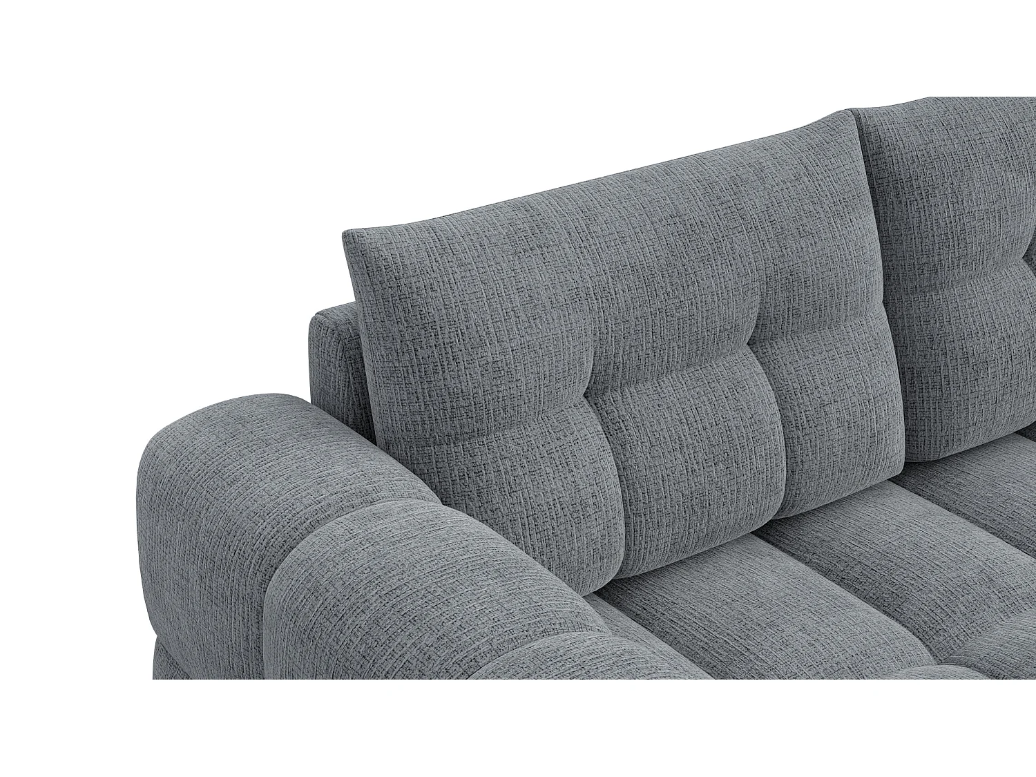 CANAPE CLOUDI 2,5 places, gris foncé