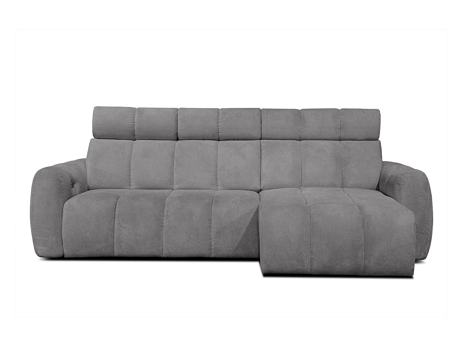 CANAPÉ D'ANGLE KIMI 3 places, tissu